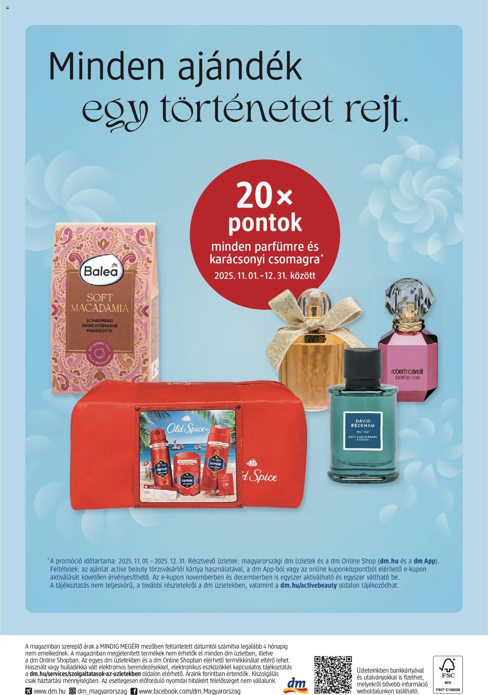 DM Drogerie Markt újság 2025.10.30. Ajándékkatalógusunk (2025-10-30 - 2025-12-31)
