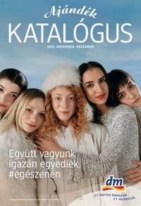 DM Drogerie Markt újság 2025.10.30. Ajándékkatalógusunk (2025-10-30 - 2025-12-31)