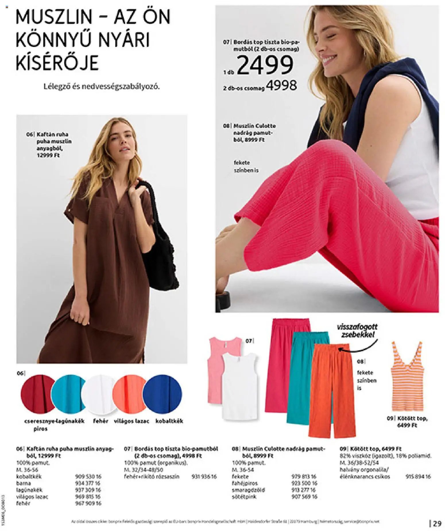 Bonprix újság 2026.06.16. Bonprix katalógus - Pihenés A Tengerparton
