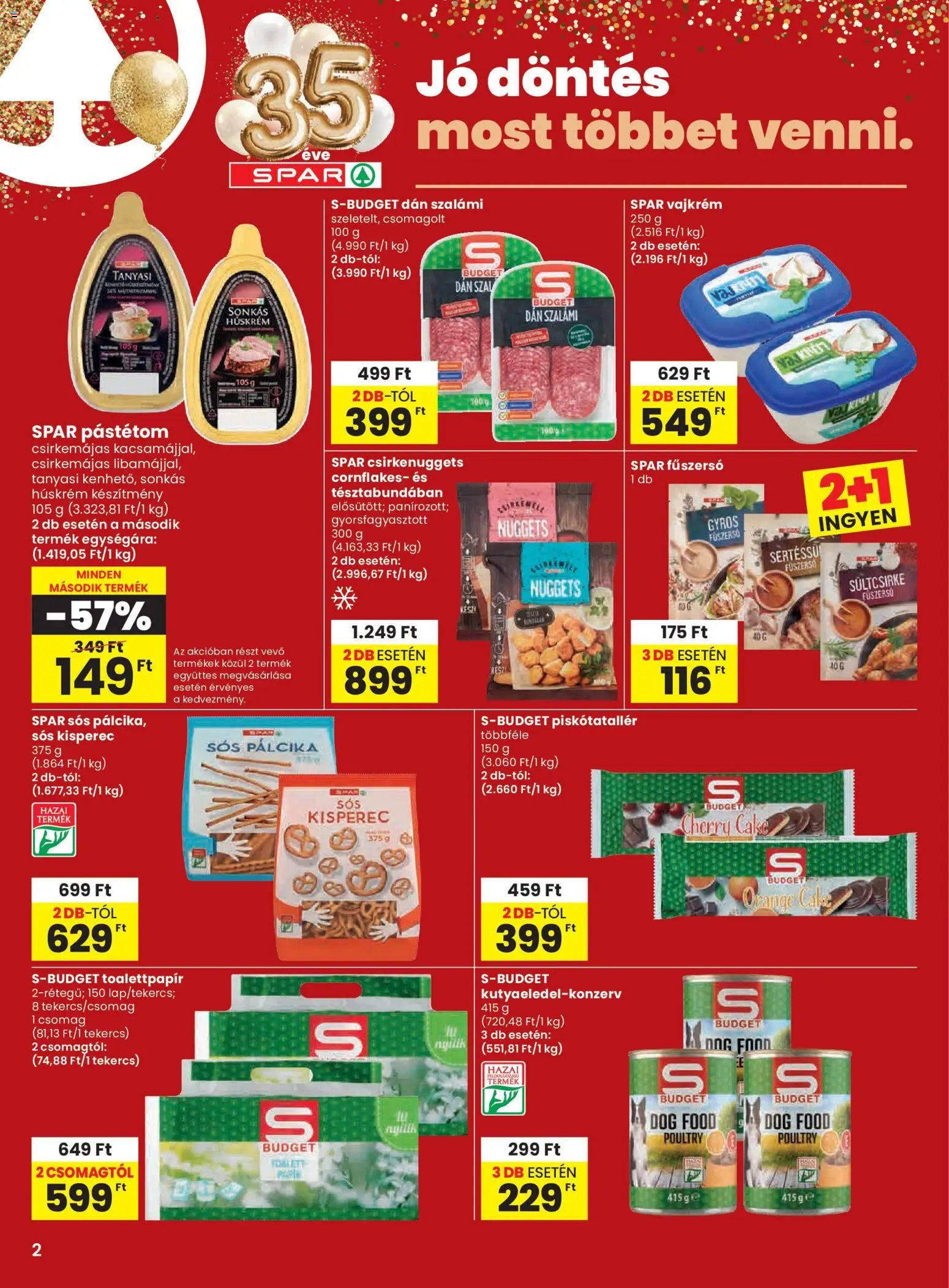 Spar újság 2026.01.08. Akciós újság Spar (2026-01-08 - 2026-01-14)