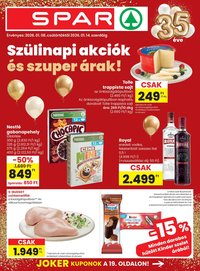 Spar újság 2026.01.08. Akciós újság Spar (2026-01-08 - 2026-01-14)
