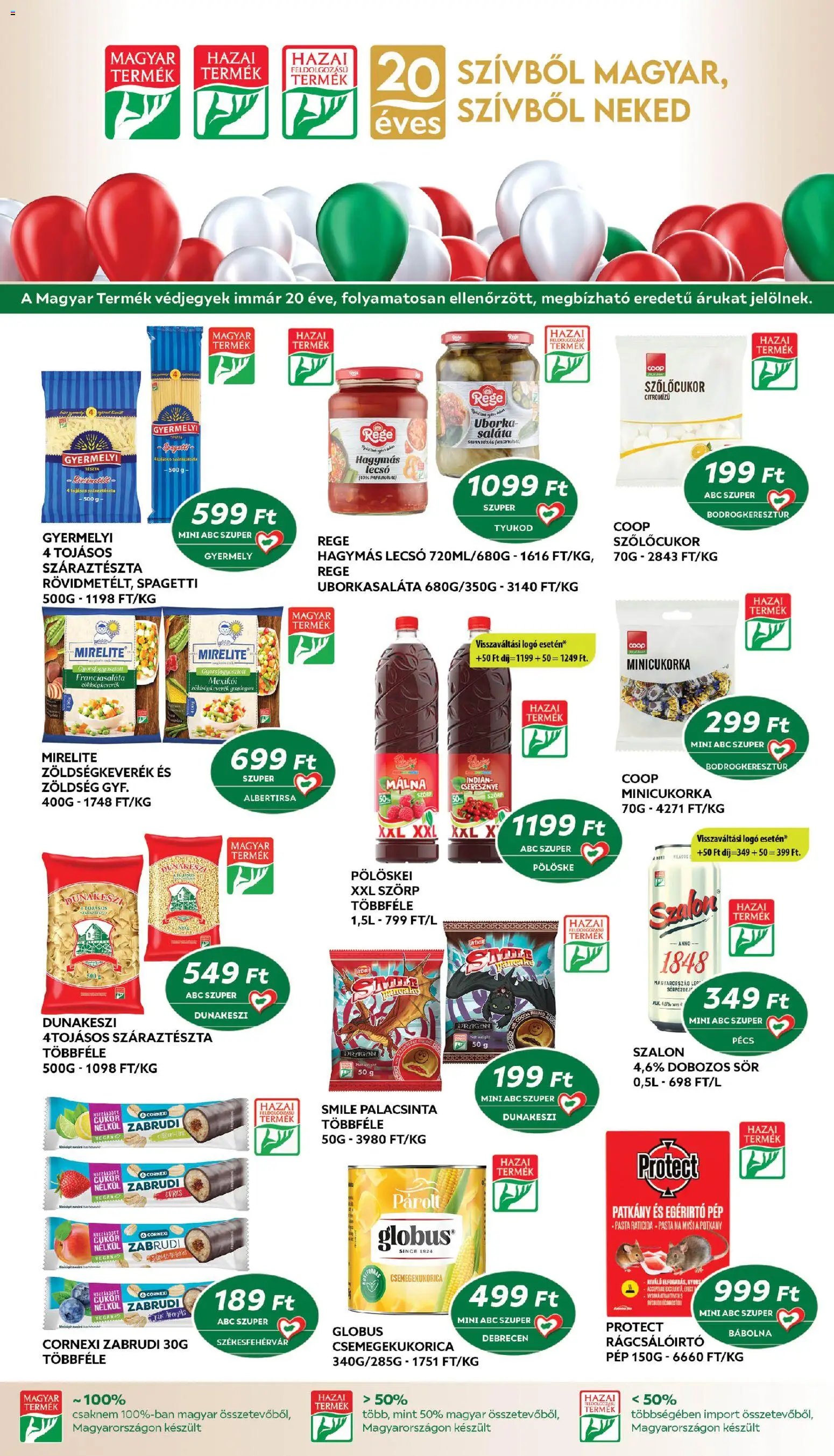 COOP újság 2026.03.19. COOP - Mini & Abc & Szuper / Mecsek (2026-03-19 - 2026-03-25)