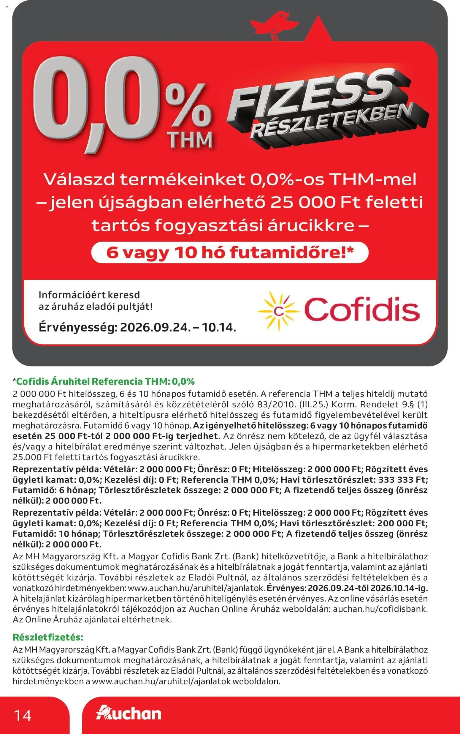 Auchan újság 2026.09.24. Auchan Őszi nagytakarítás