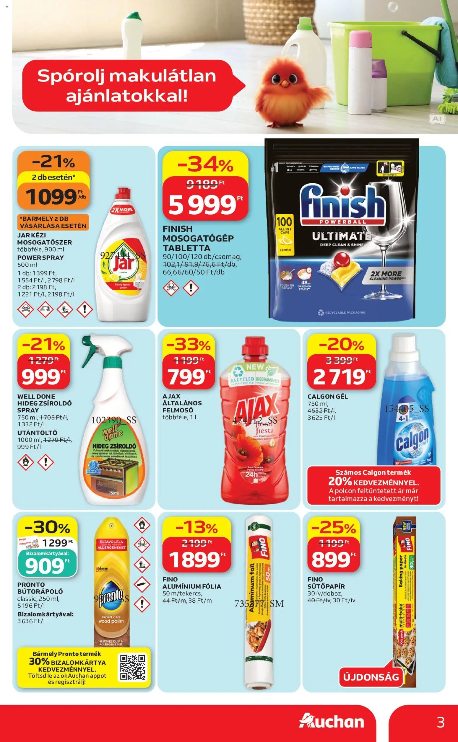 Auchan újság 2026.09.24. Auchan Őszi nagytakarítás