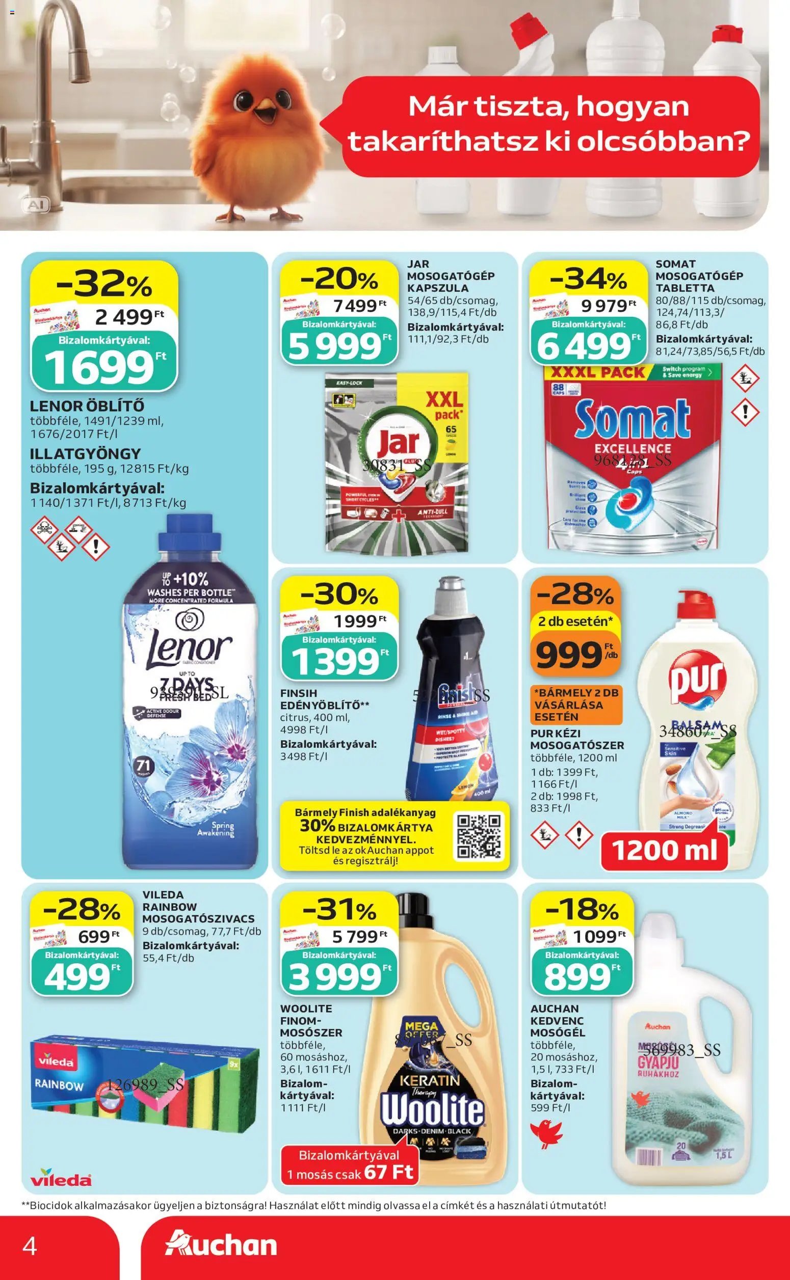 Auchan újság 2026.09.24. Auchan Őszi nagytakarítás
