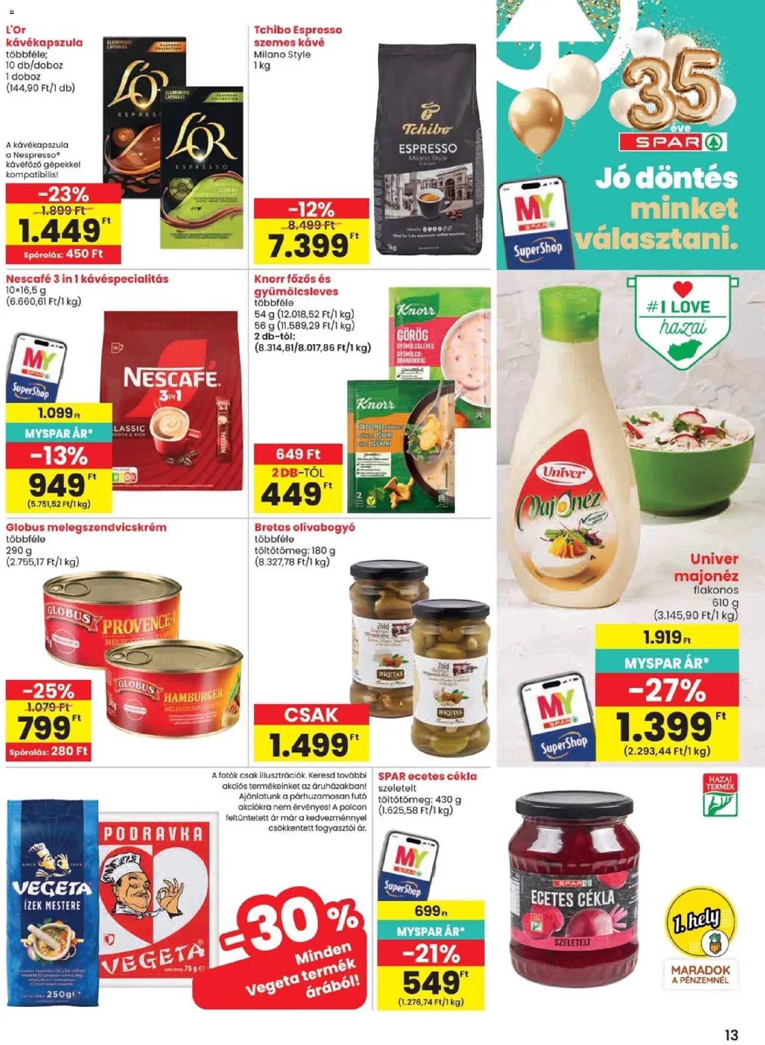 Spar újság 2026.06.25. Spar akciós újság