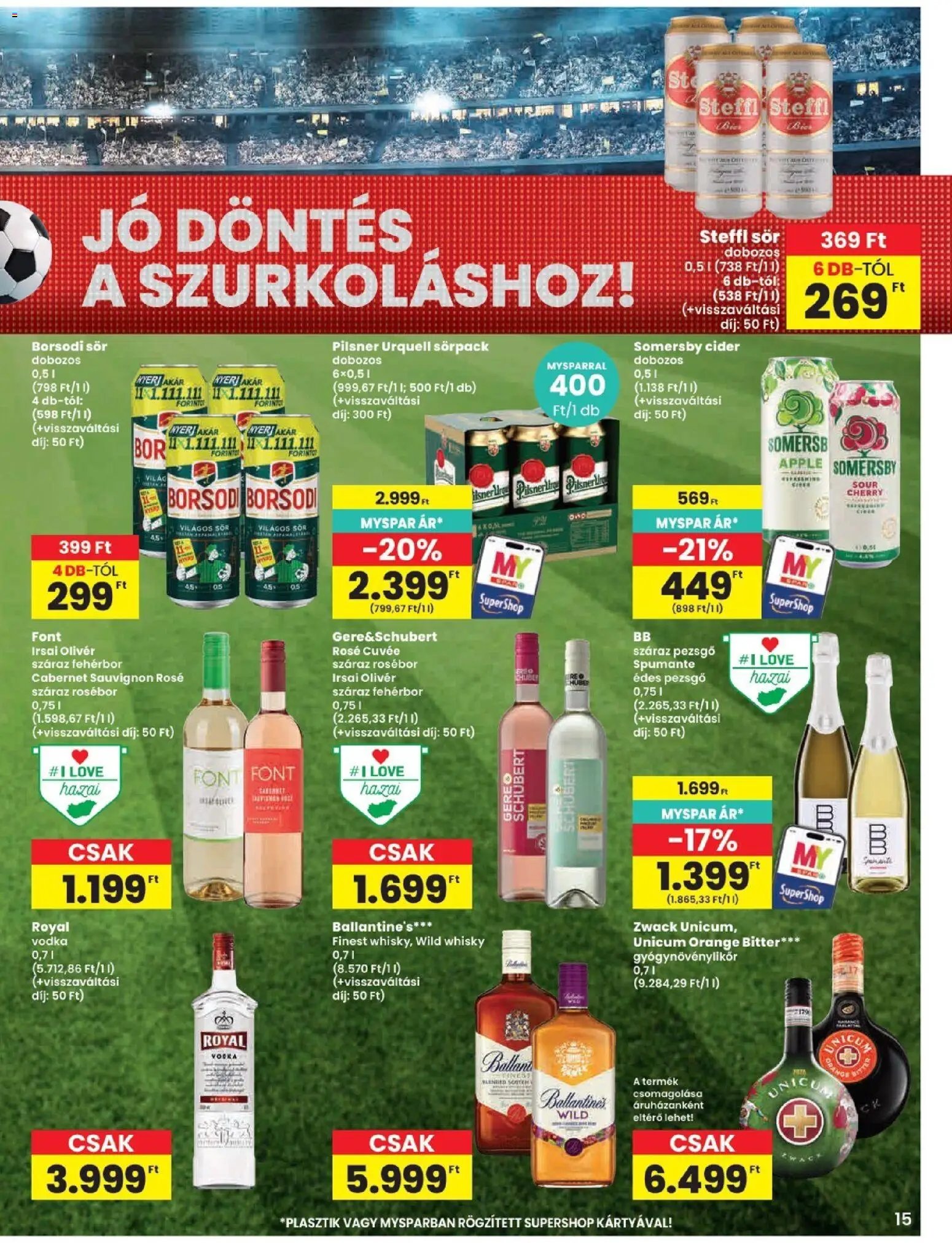 Spar újság 2026.06.25. Spar akciós újság