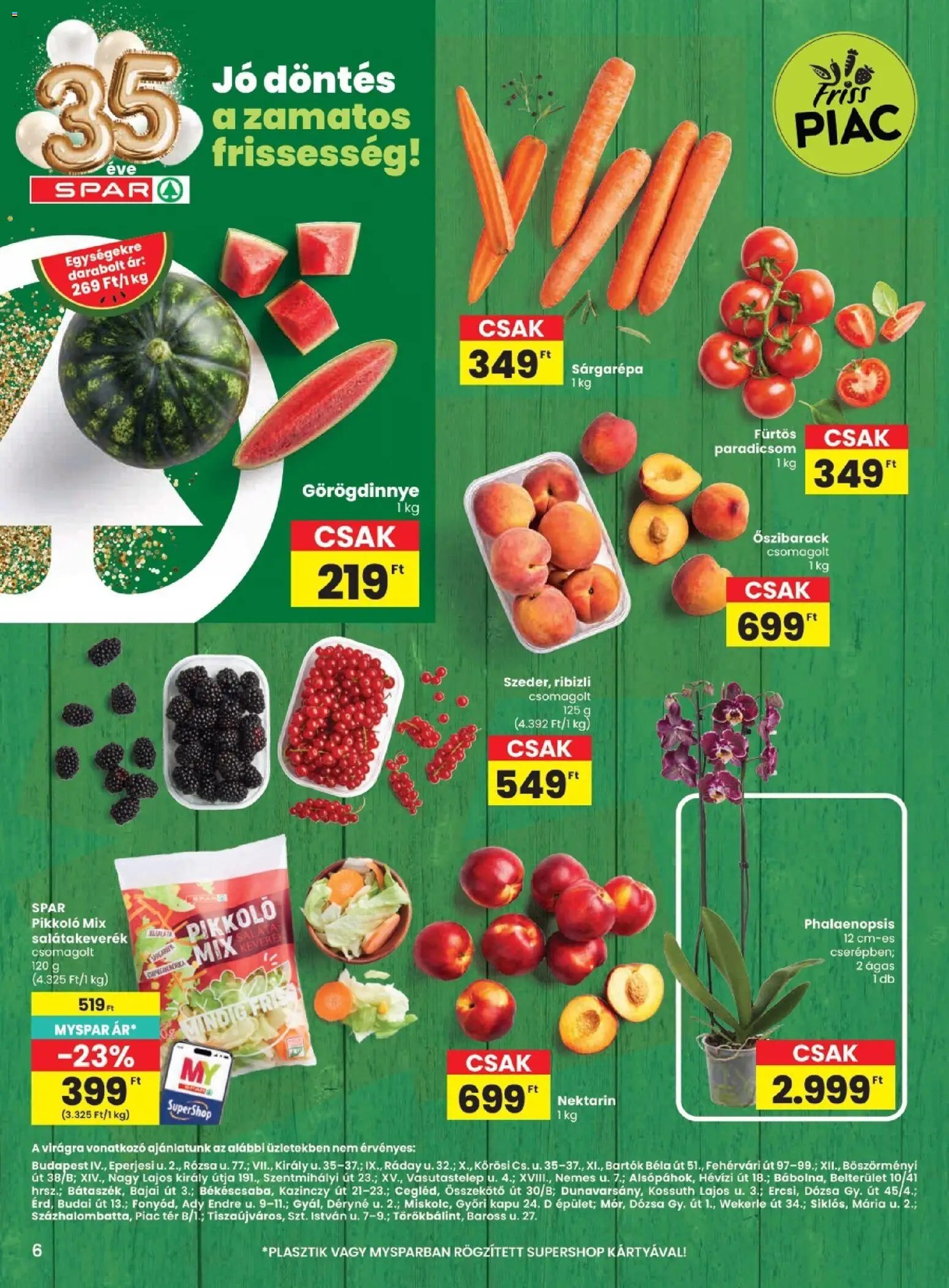 Spar újság 2026.06.25. Spar akciós újság
