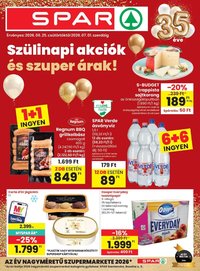 Spar újság 2026.06.25. Spar akciós újság