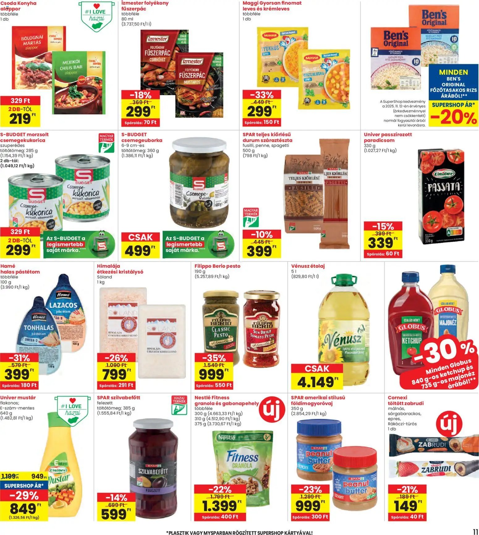 Interspar újság 2025.11.13. Black Friday (2025-11-13 - 2025-11-19)