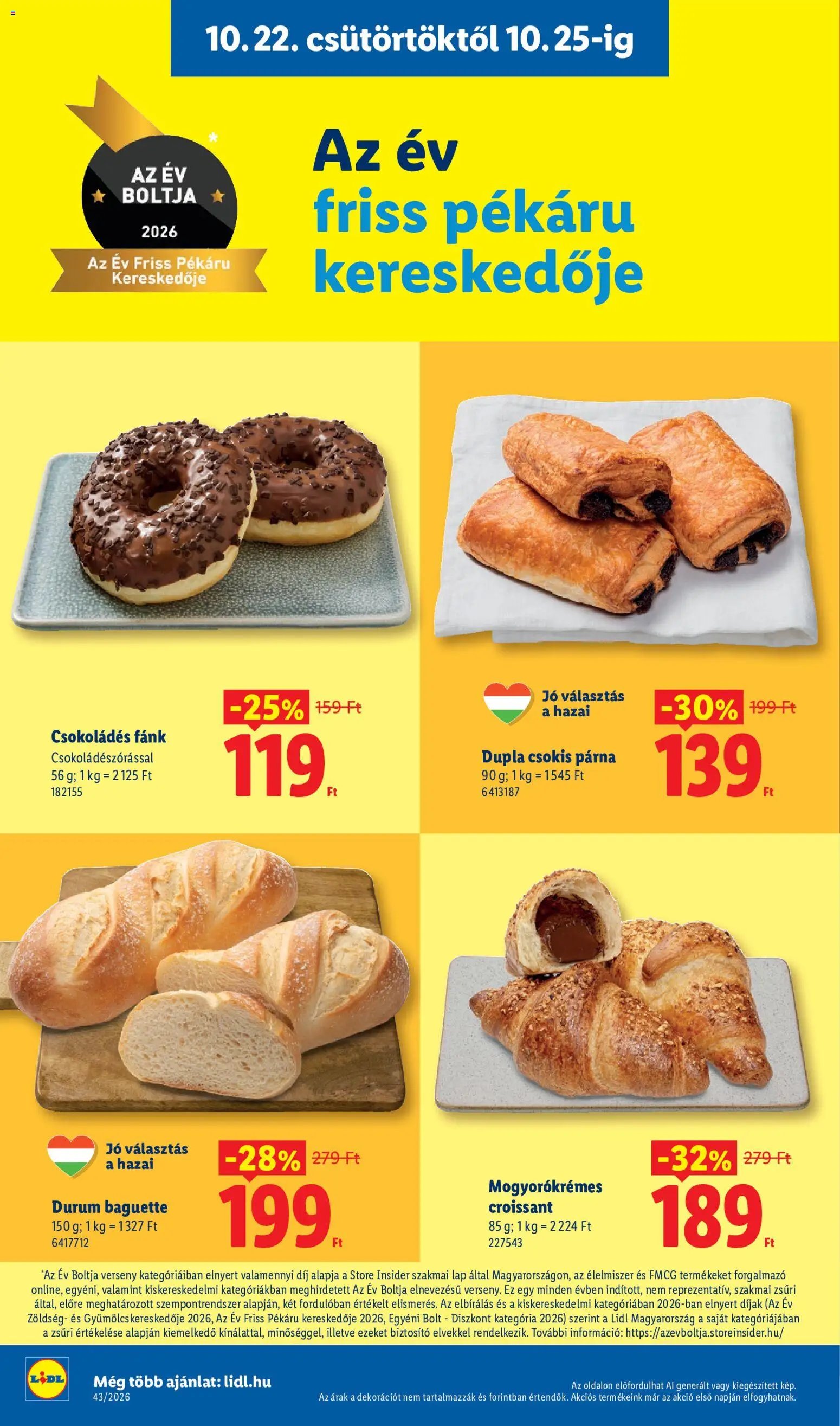 Lidl akciós ujság 2026.10.22. 🎃 HALLOWEEN 🧡