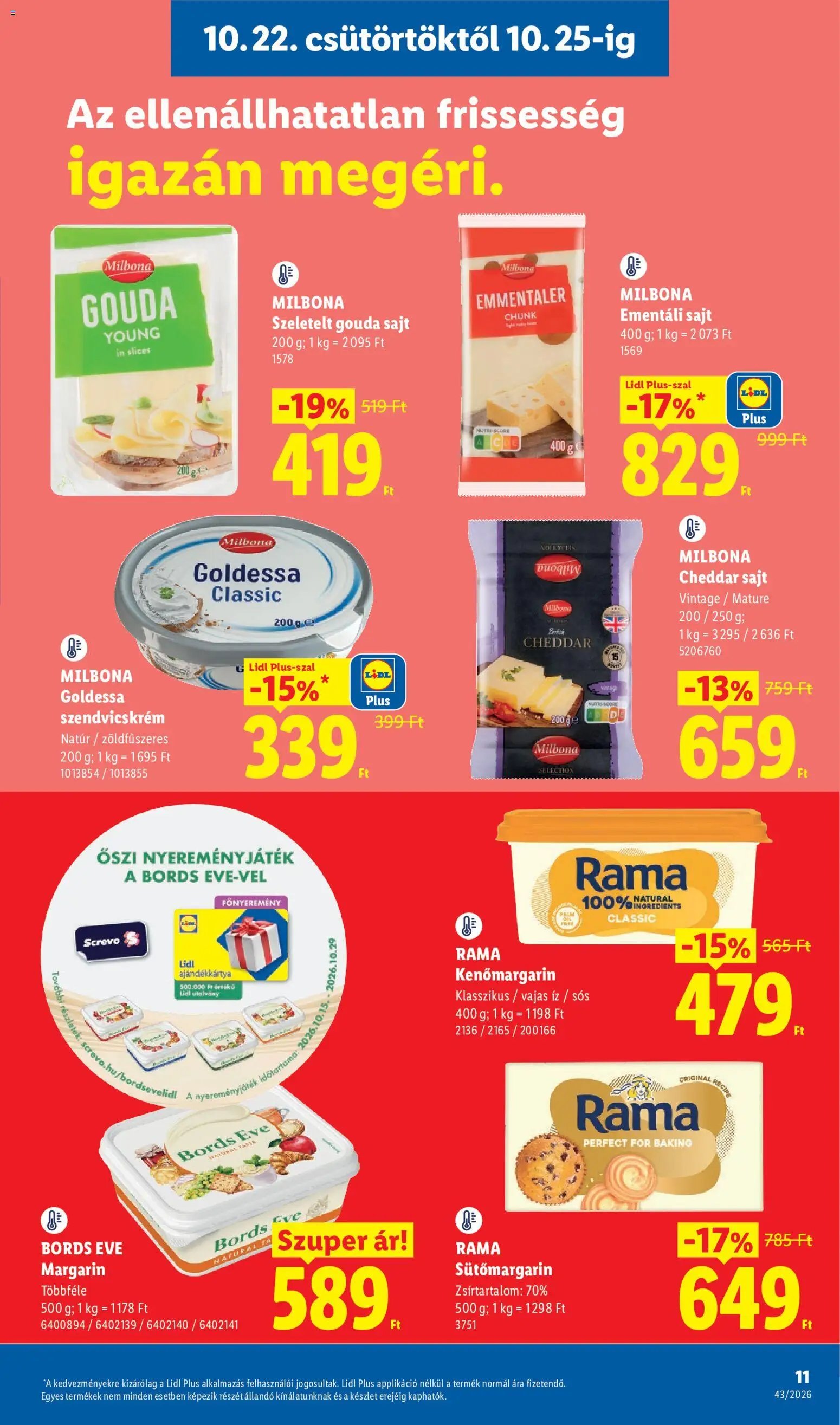 Lidl akciós ujság 2026.10.22. 🎃 HALLOWEEN 🧡