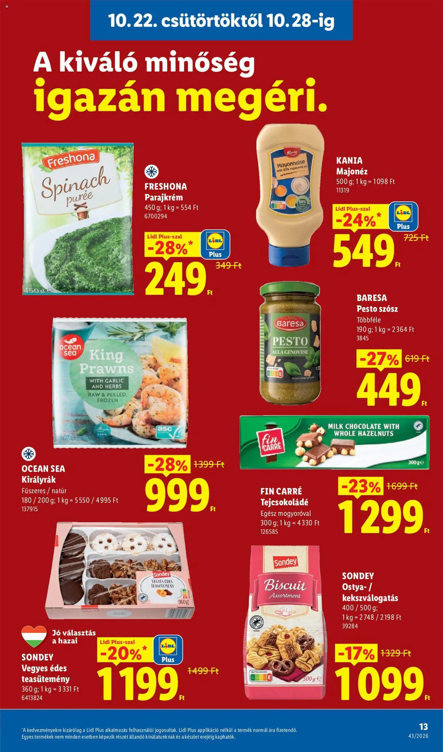 Lidl akciós ujság 2026.10.22. 🎃 HALLOWEEN 🧡