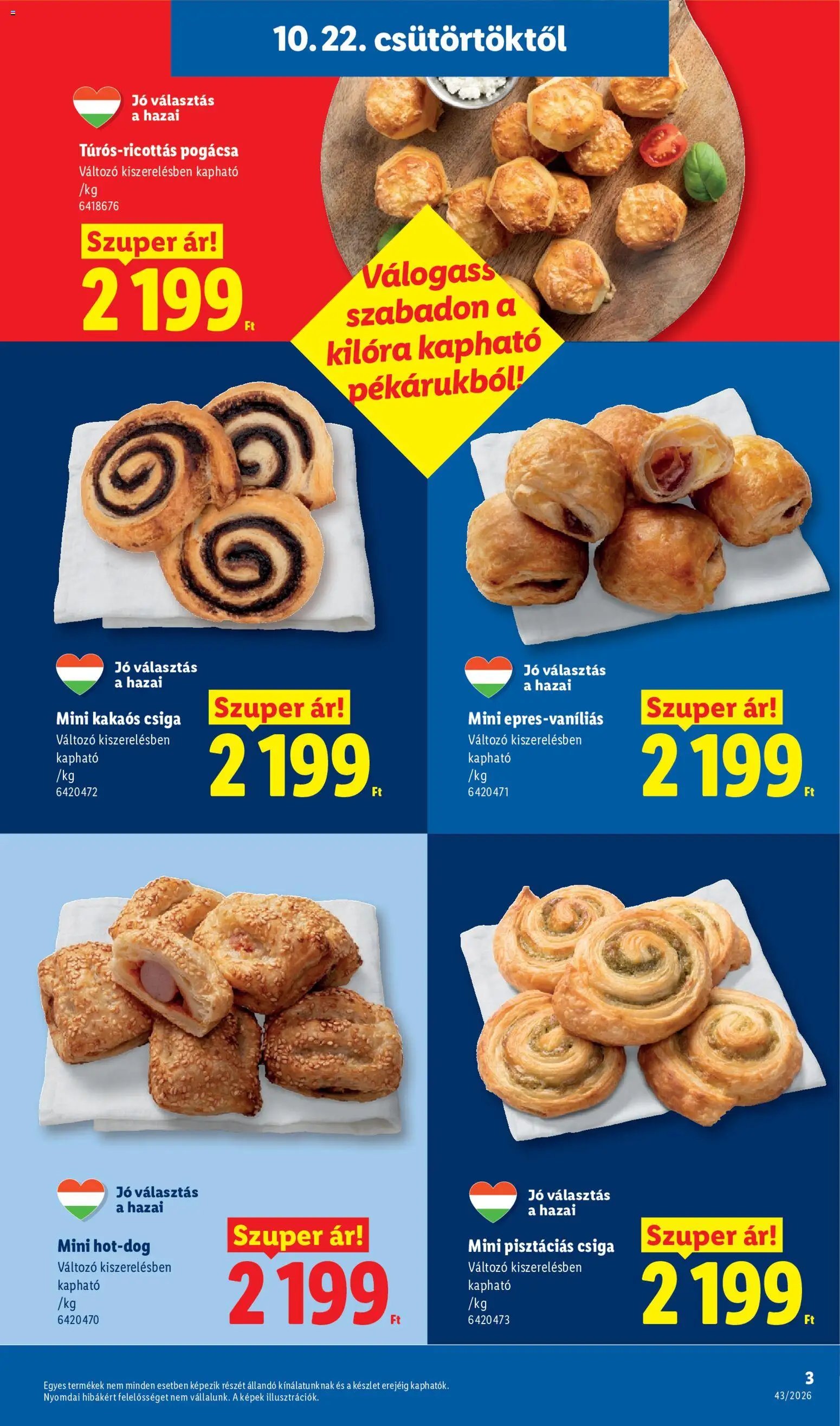 Lidl akciós ujság 2026.10.22. 🎃 HALLOWEEN 🧡