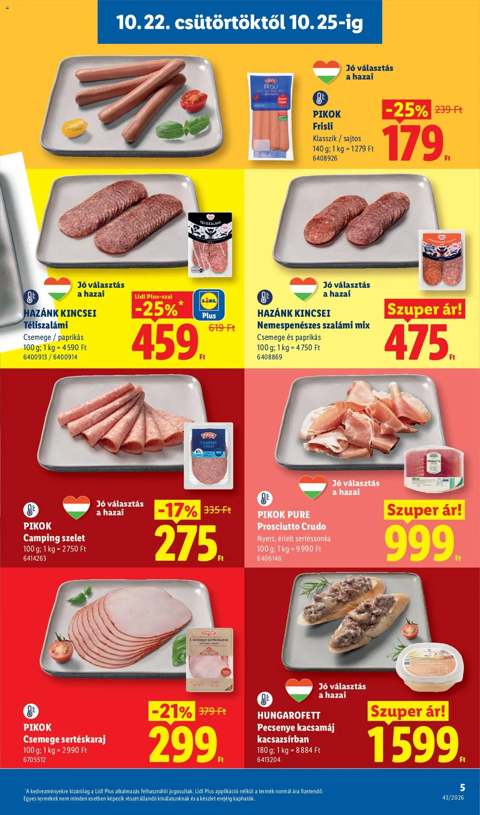 Lidl akciós ujság 2026.10.22. 🎃 HALLOWEEN 🧡