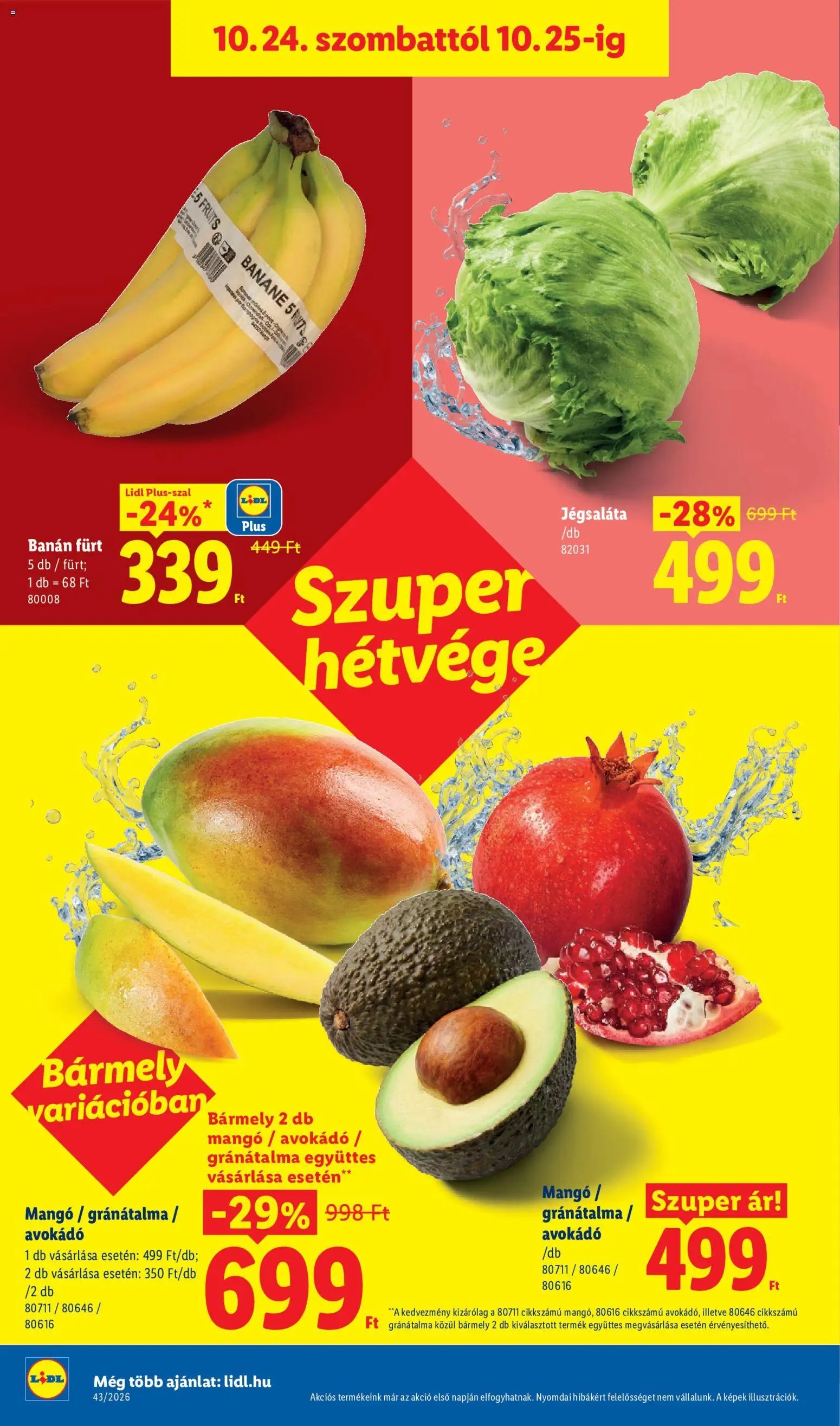 Lidl akciós ujság 2026.10.22. 🎃 HALLOWEEN 🧡