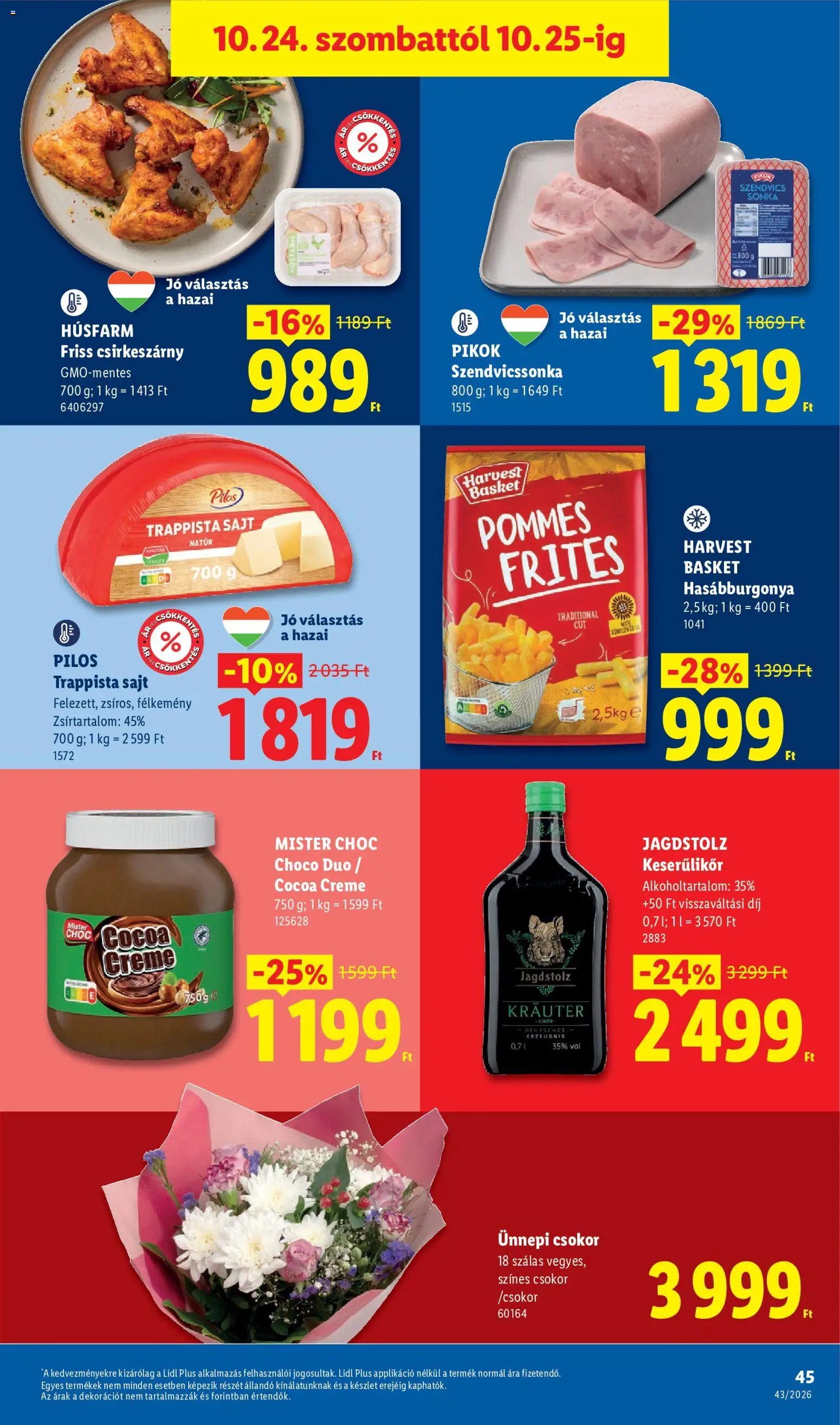 Lidl akciós ujság 2026.10.22. 🎃 HALLOWEEN 🧡