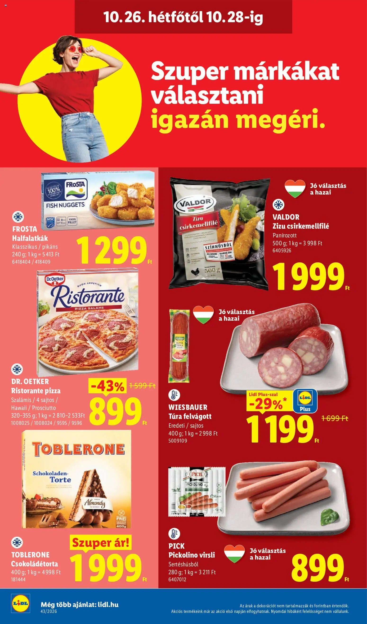 Lidl akciós ujság 2026.10.22. 🎃 HALLOWEEN 🧡