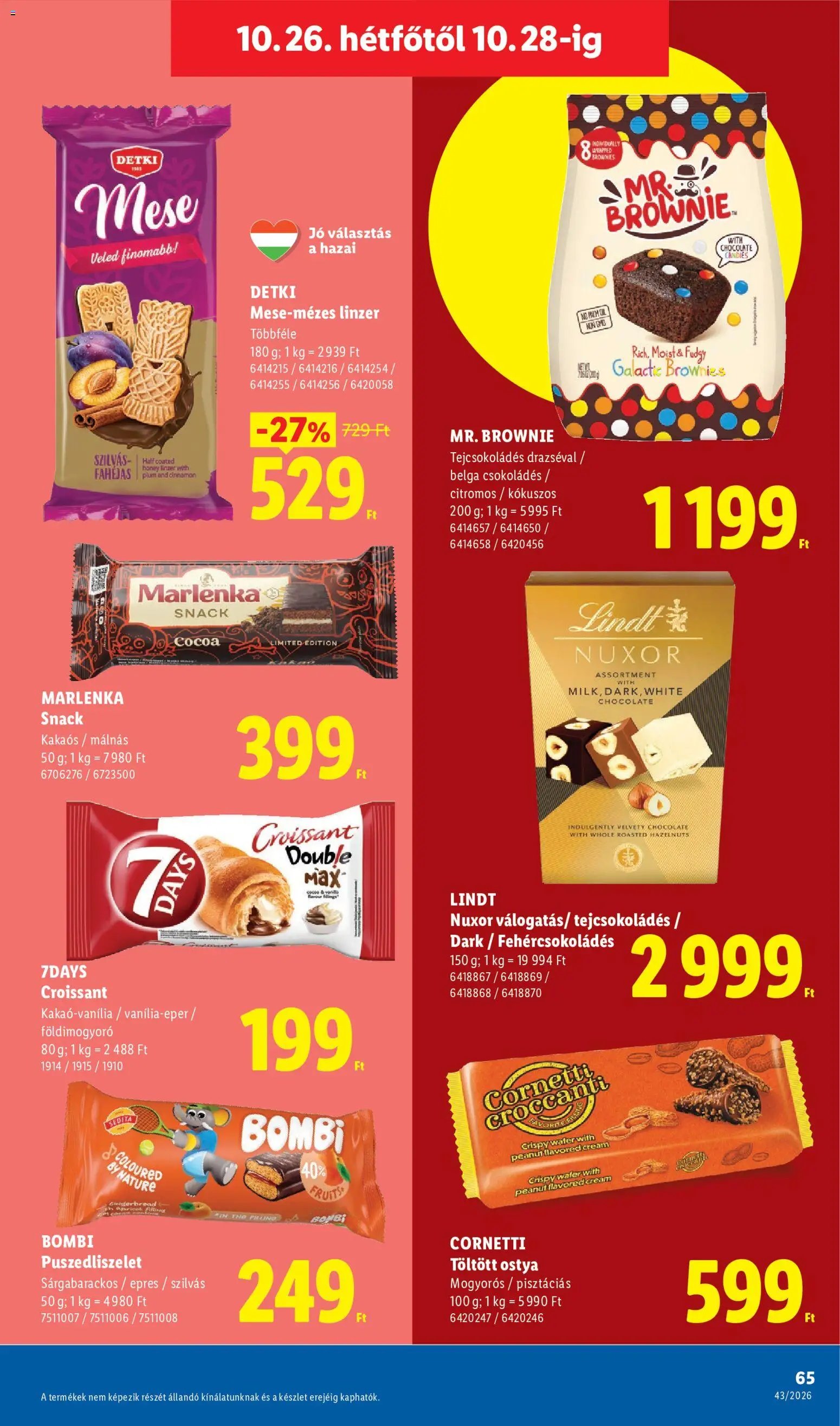 Lidl akciós ujság 2026.10.22. 🎃 HALLOWEEN 🧡