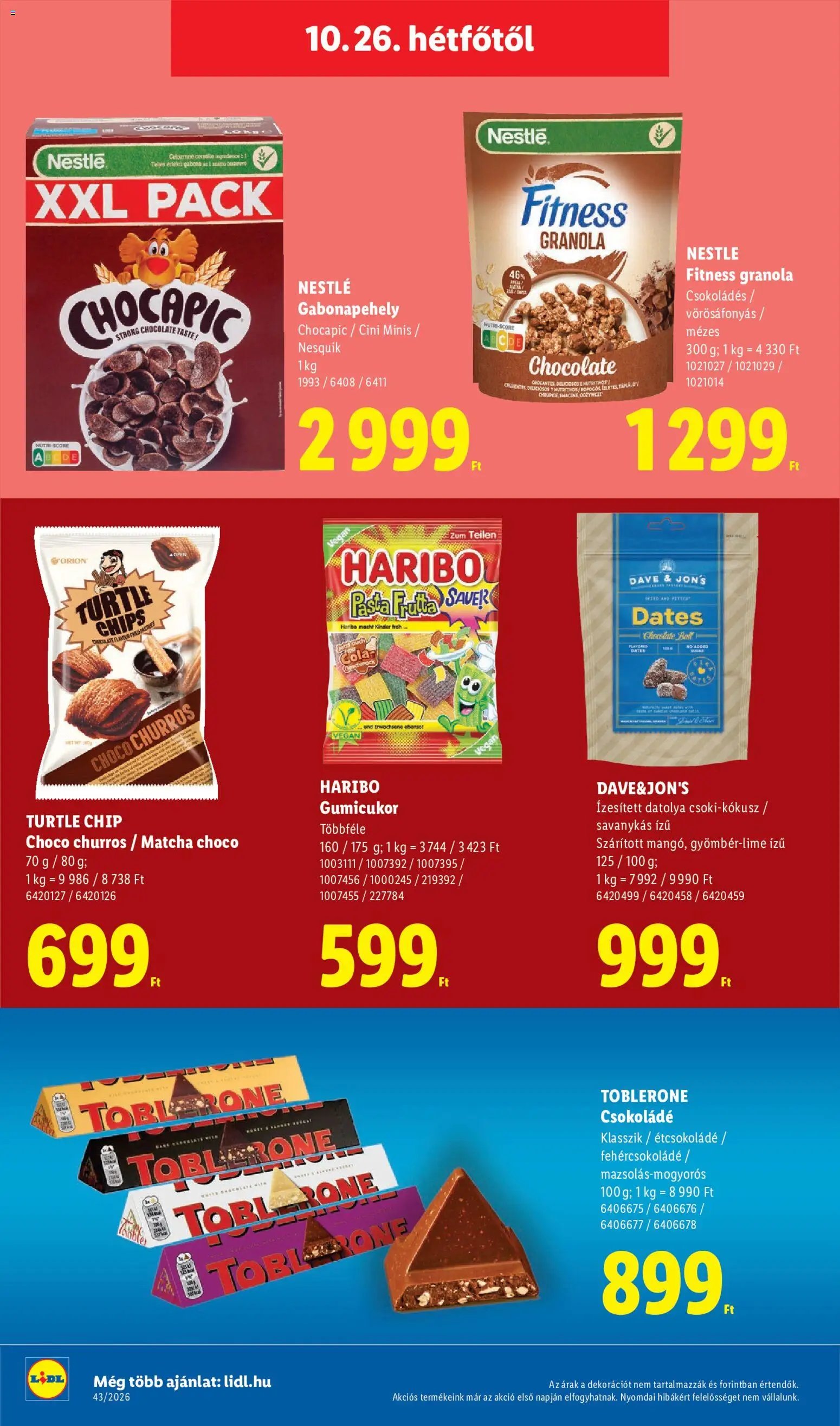 Lidl akciós ujság 2026.10.22. 🎃 HALLOWEEN 🧡