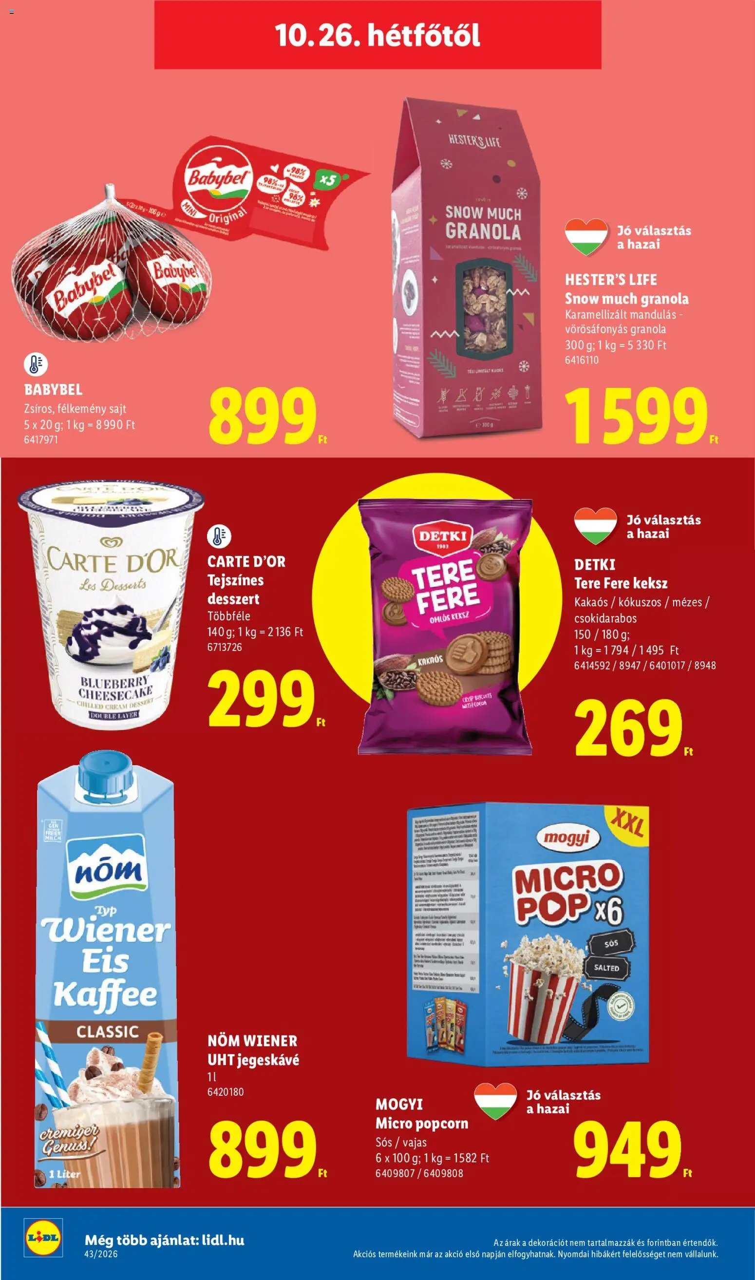 Lidl akciós ujság 2026.10.22. 🎃 HALLOWEEN 🧡