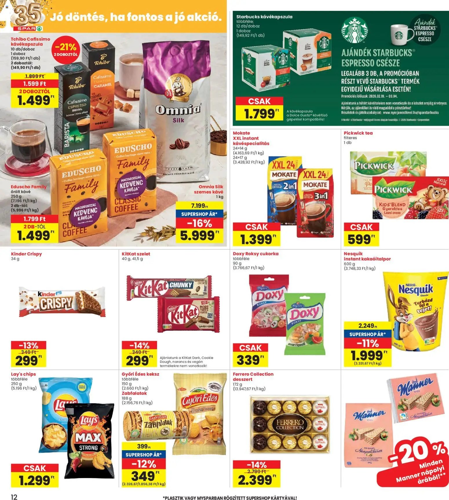 Interspar újság 2026.02.19. Akciós újság Interspar (2026-02-19 - 2026-02-25)