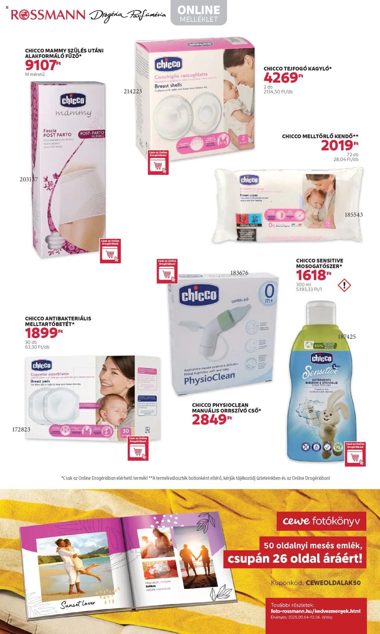 Rossmann újság 2025.09.08. Akciós újság Rossmann (2025-09-08 - 2025-09-19)