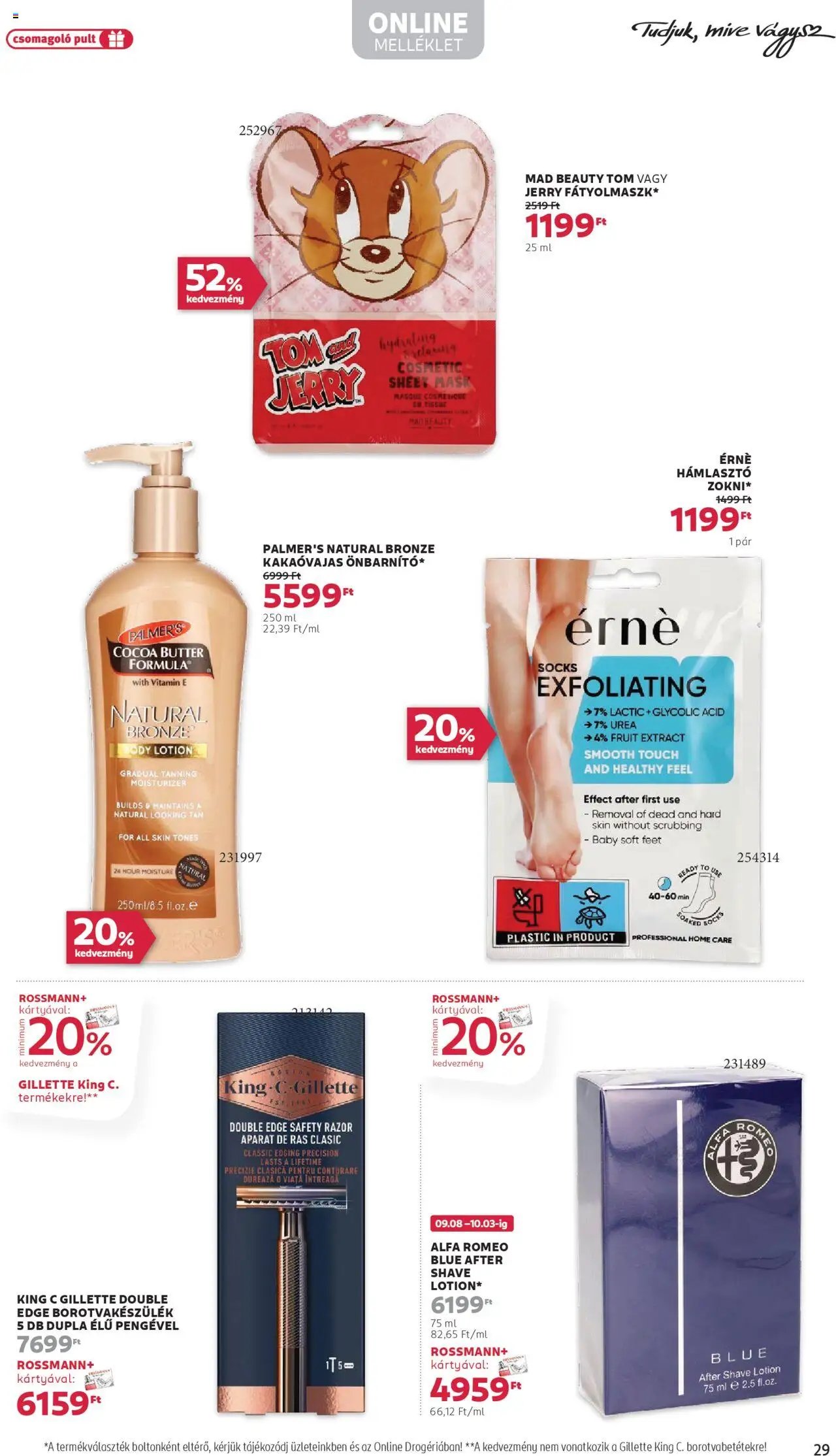 Rossmann újság 2025.09.08. Akciós újság Rossmann (2025-09-08 - 2025-09-19)