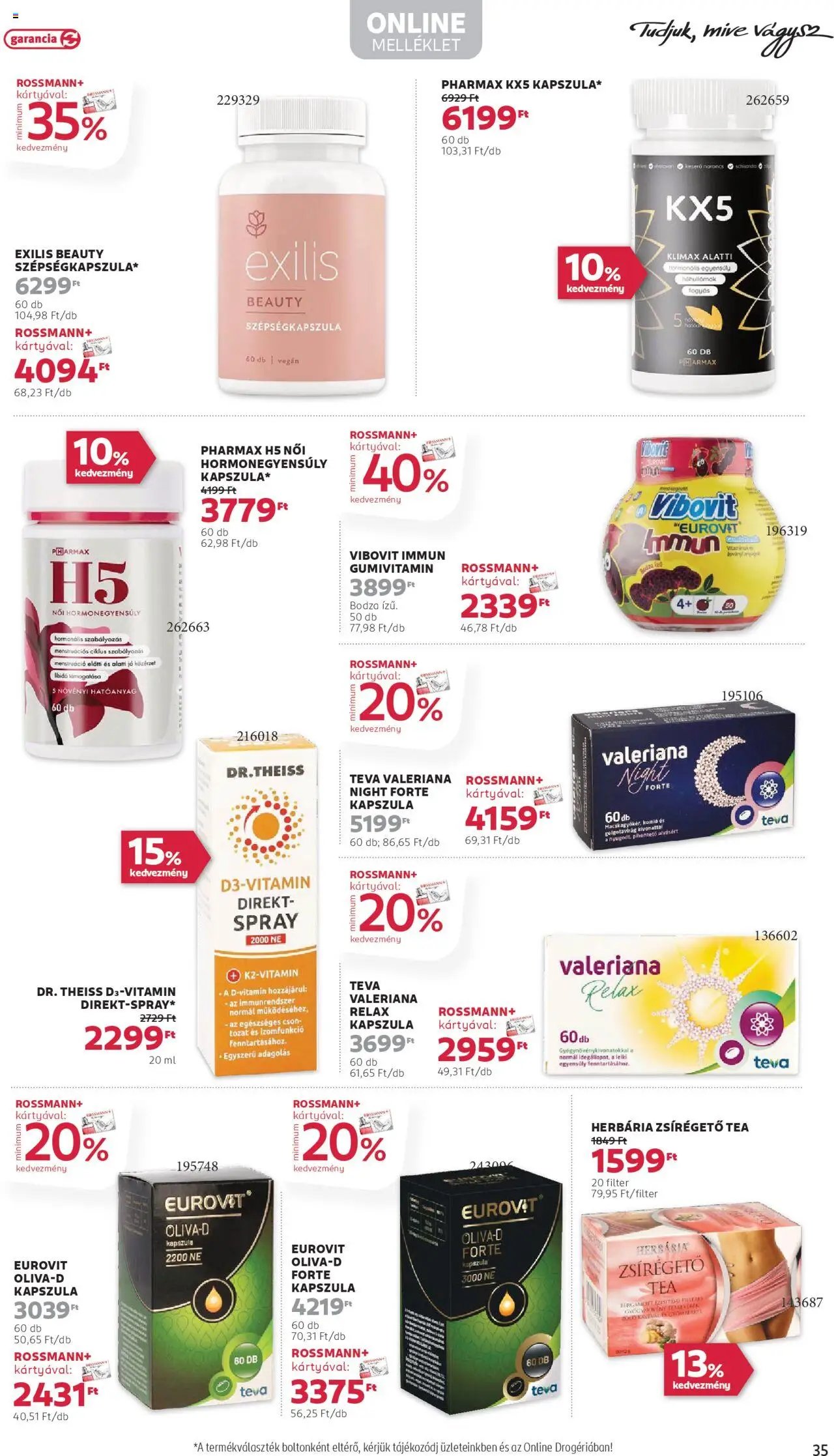 Rossmann újság 2025.09.08. Akciós újság Rossmann (2025-09-08 - 2025-09-19)