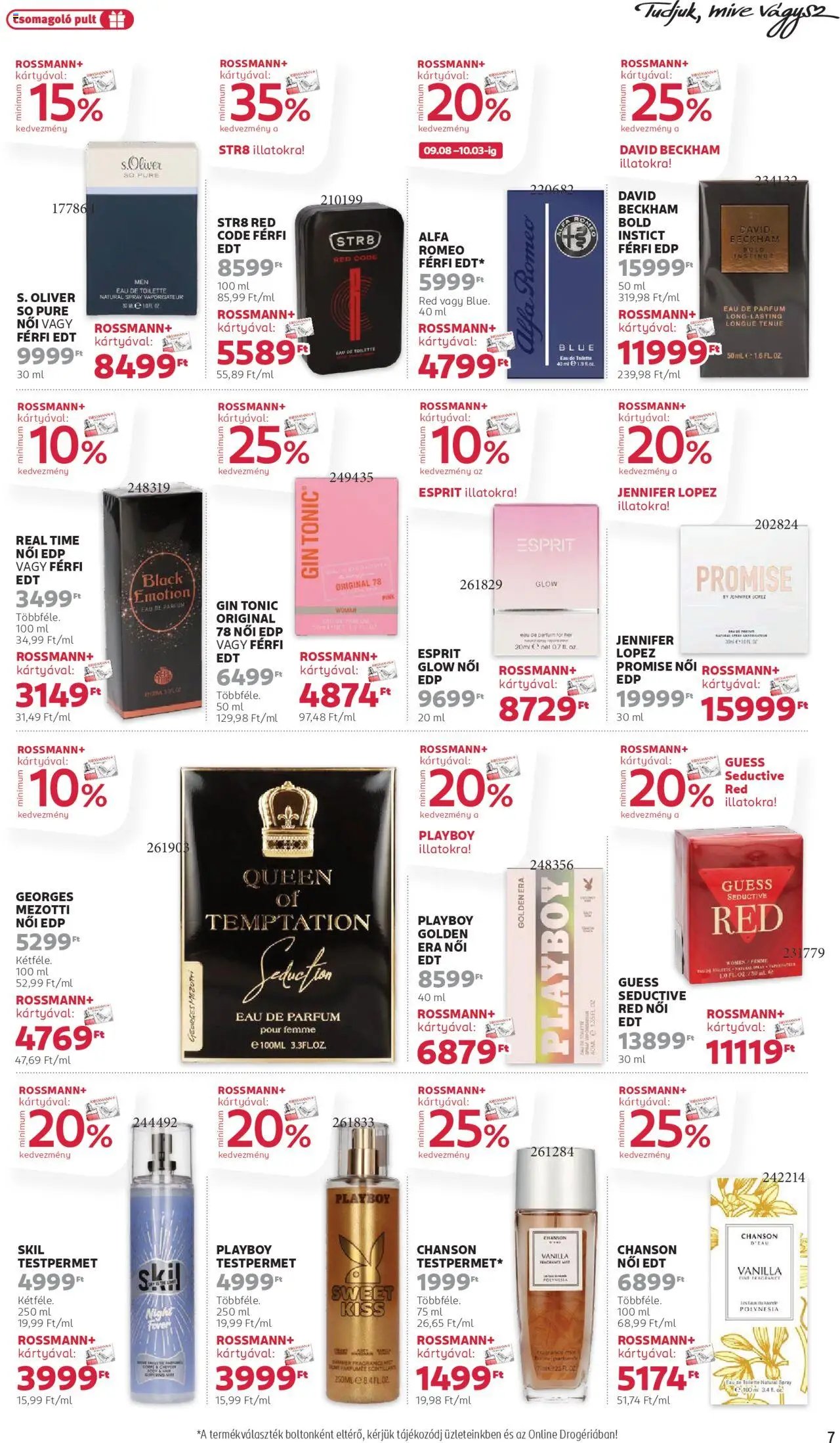 Rossmann újság 2025.09.08. Akciós újság Rossmann (2025-09-08 - 2025-09-19)