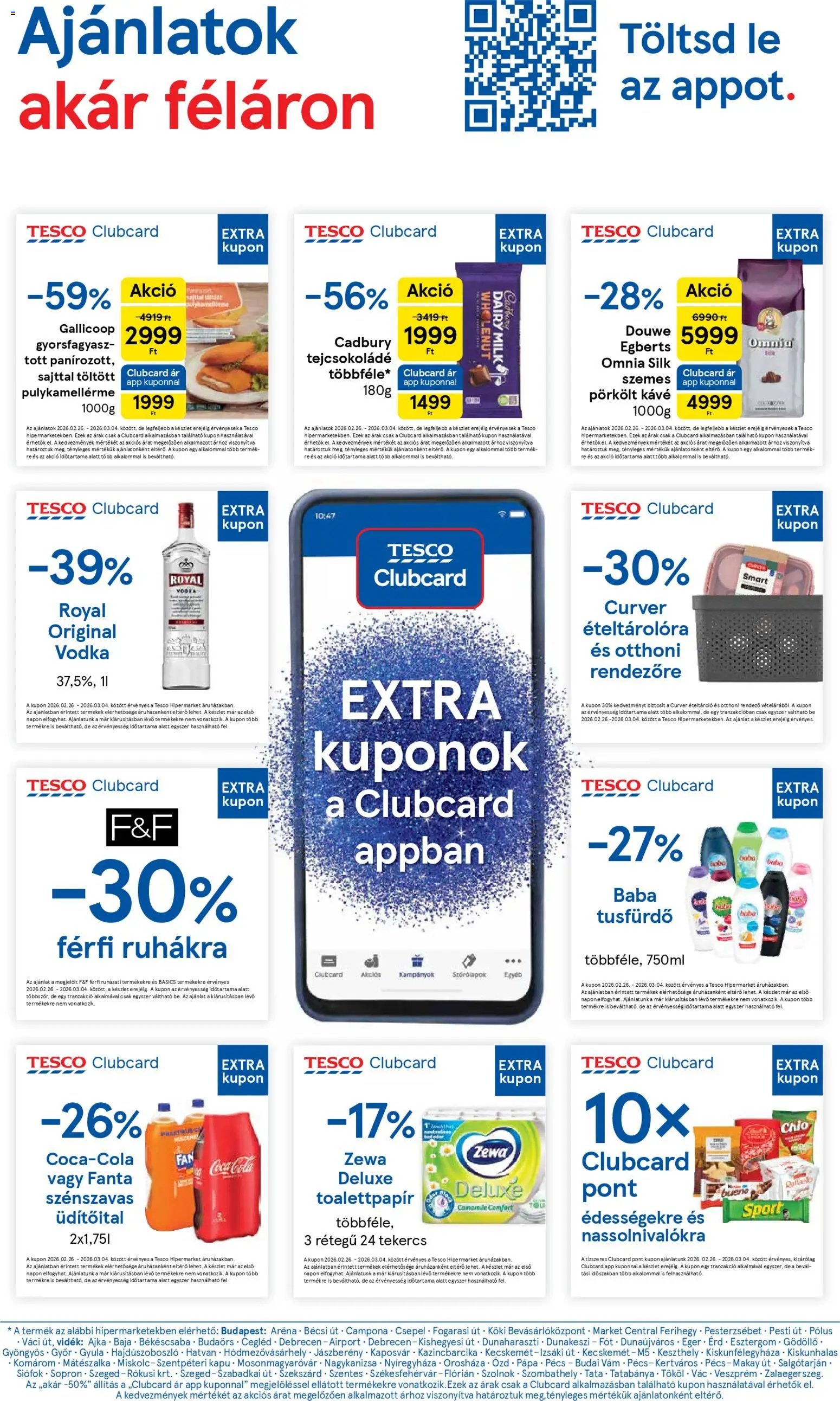 Tesco újság 2026.02.26. Akciós újság Tesco (2026-02-26 - 2026-03-04)