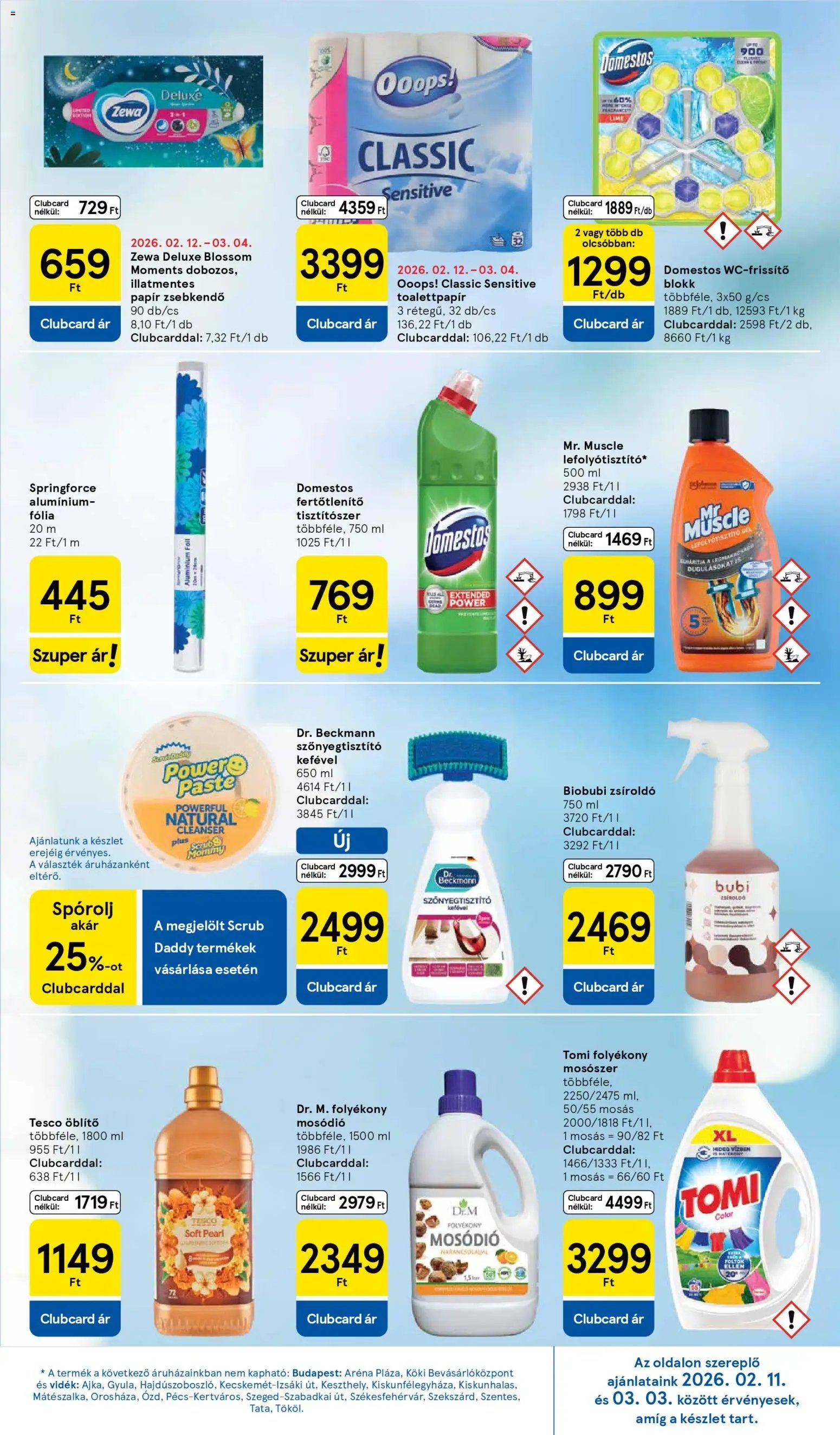 Tesco újság 2026.02.26. Akciós újság Tesco (2026-02-26 - 2026-03-04)