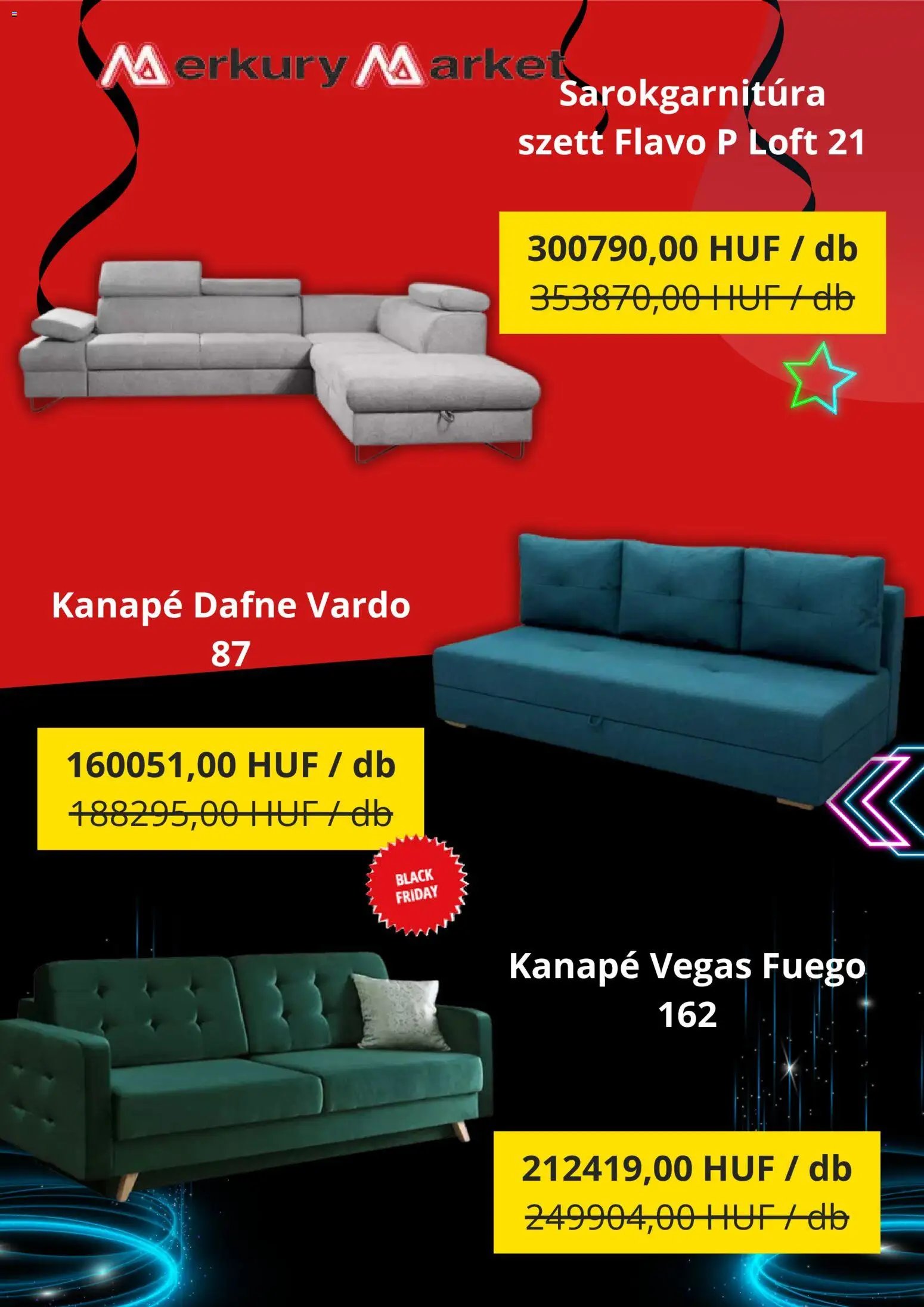 Merkury Market újság 2025.11.07. Black Friday (2025-11-07 - 2025-11-29)