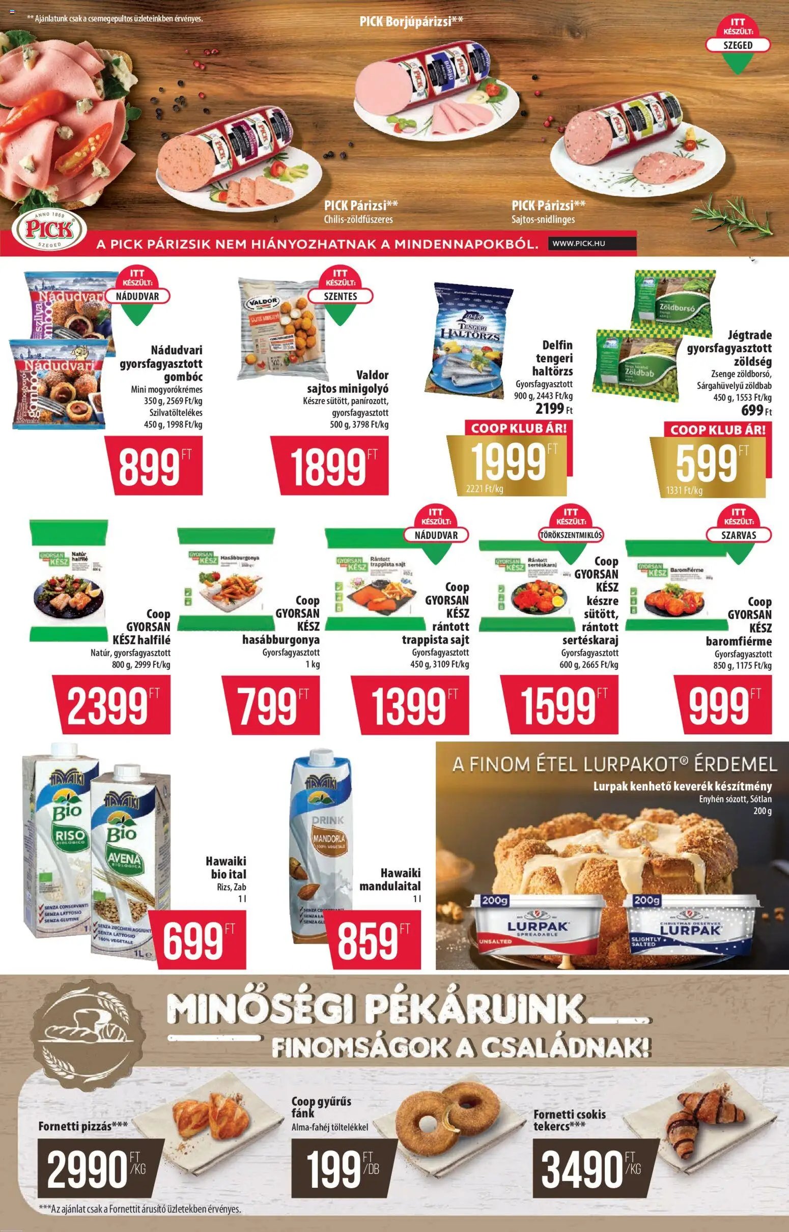 COOP újság 2025.11.27. Alföld Pro-Coop Zrt. - Szuper Plus (2025-11-27 - 2025-12-03)