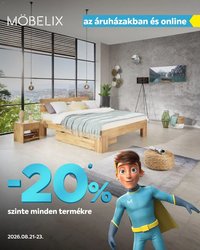 Möbelix újság 2026.08.21. Möbelix szórólap