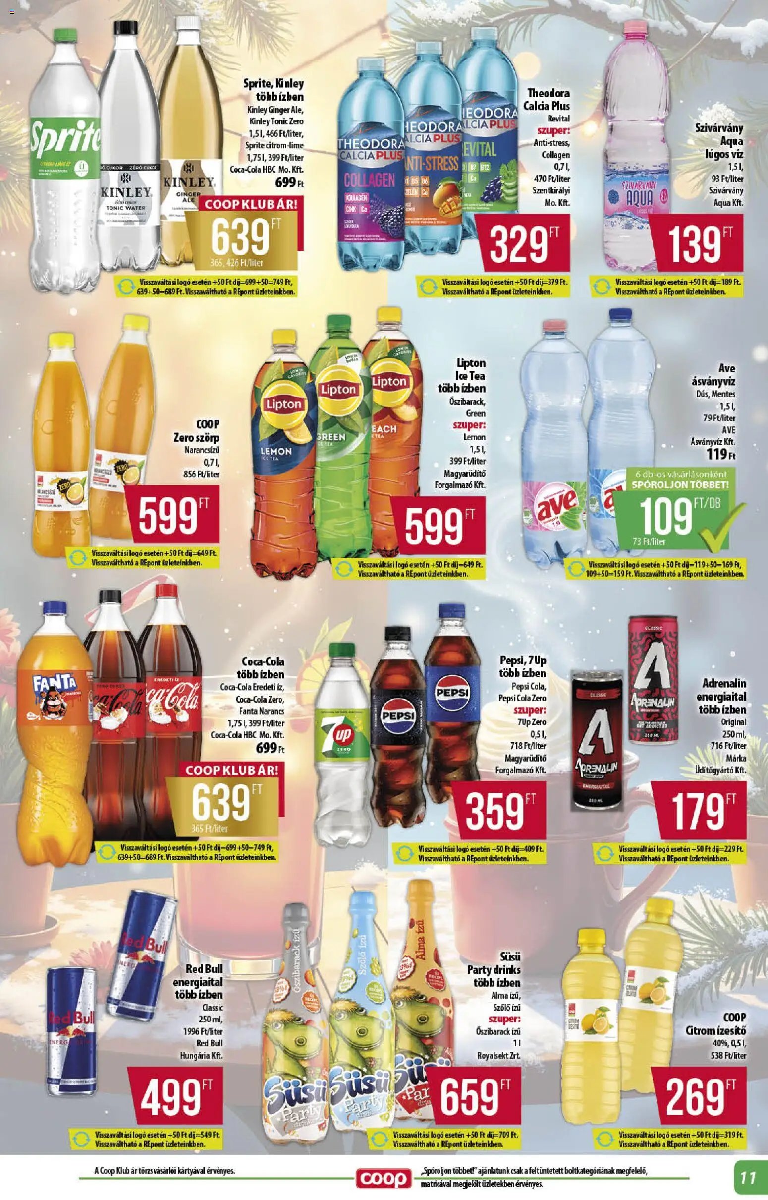 COOP újság 2025.12.11. Alföld Pro-Coop Zrt. - Abc szuper (2025-12-11 - 2025-12-17)