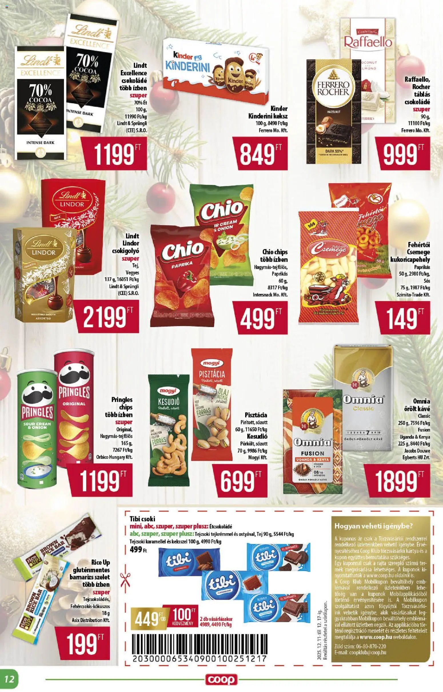 COOP újság 2025.12.11. Alföld Pro-Coop Zrt. - Abc szuper (2025-12-11 - 2025-12-17)