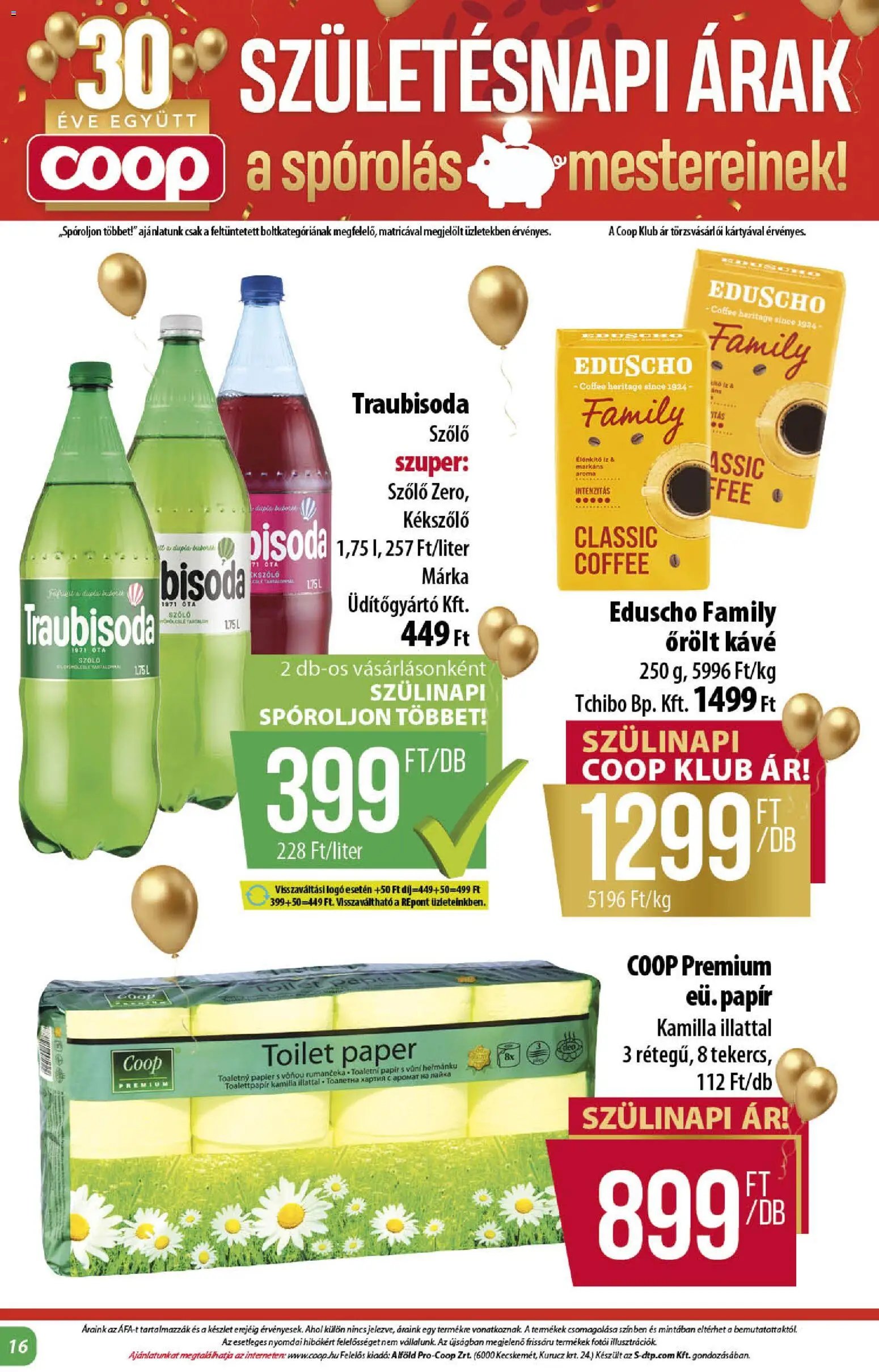 COOP újság 2025.12.11. Alföld Pro-Coop Zrt. - Abc szuper (2025-12-11 - 2025-12-17)