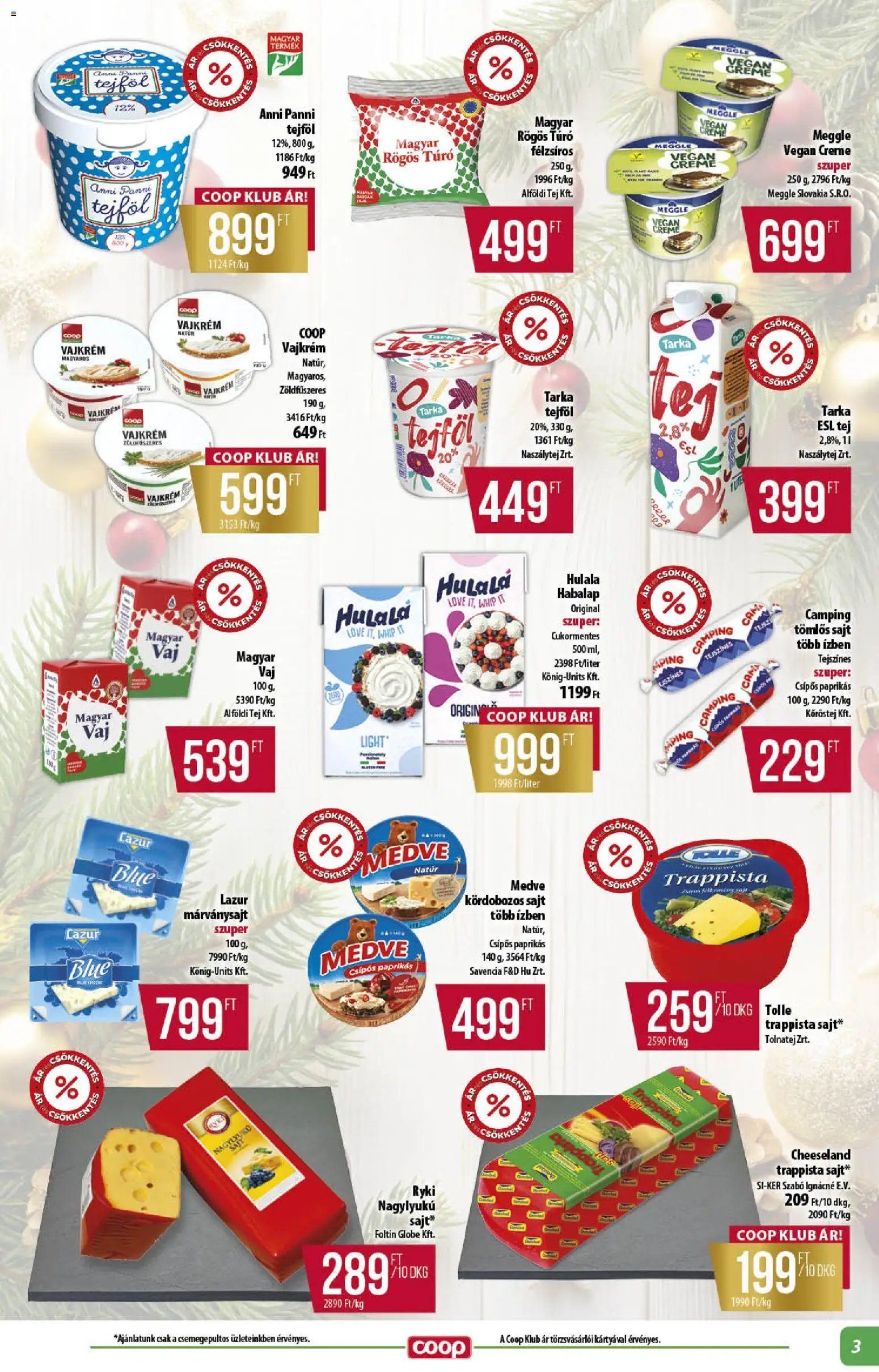 COOP újság 2025.12.11. Alföld Pro-Coop Zrt. - Abc szuper (2025-12-11 - 2025-12-17)