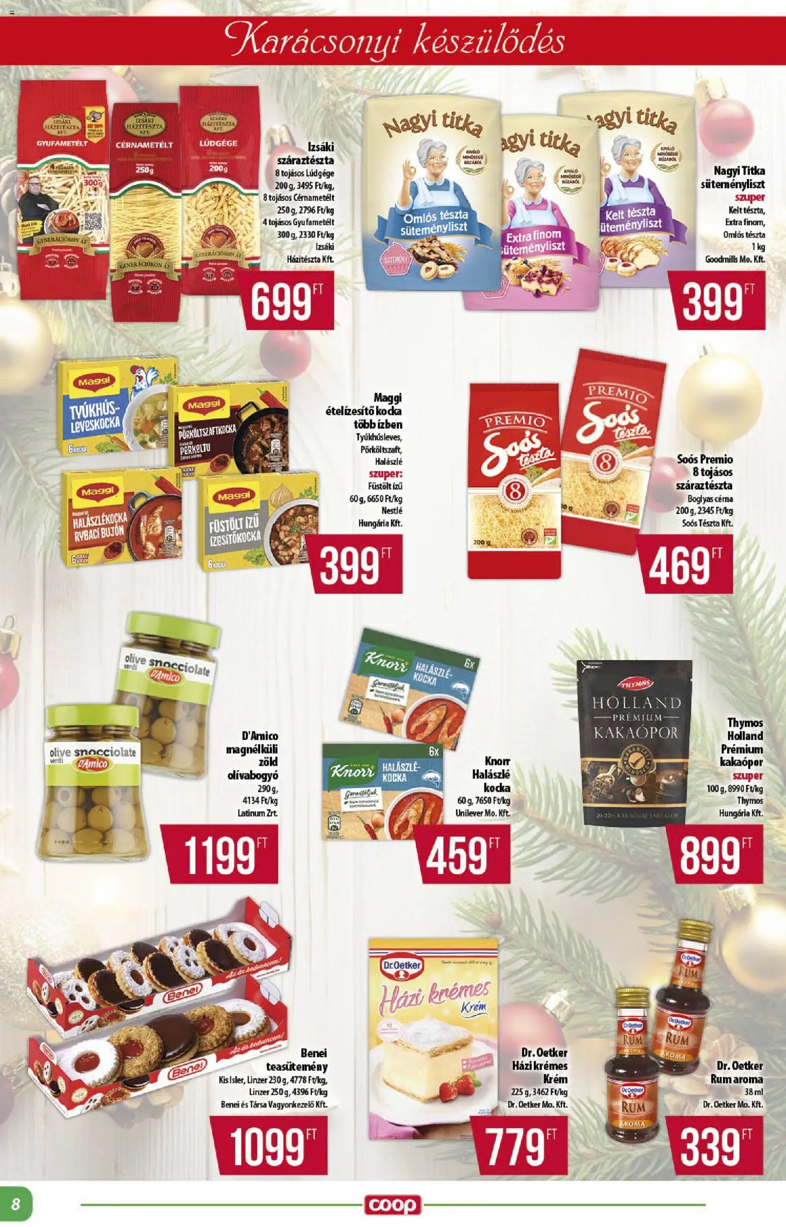 COOP újság 2025.12.11. Alföld Pro-Coop Zrt. - Abc szuper (2025-12-11 - 2025-12-17)