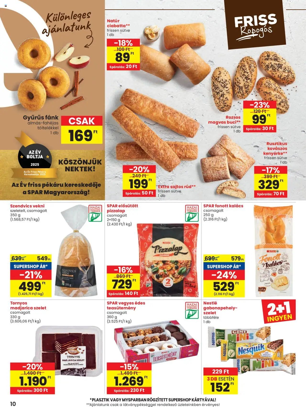 Spar újság 2025.10.24. Akciós újság Spar (2025-10-24 - 2025-10-29)
