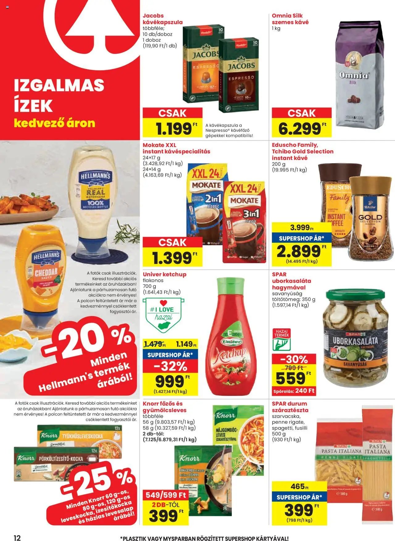 Spar újság 2025.10.24. Akciós újság Spar (2025-10-24 - 2025-10-29)