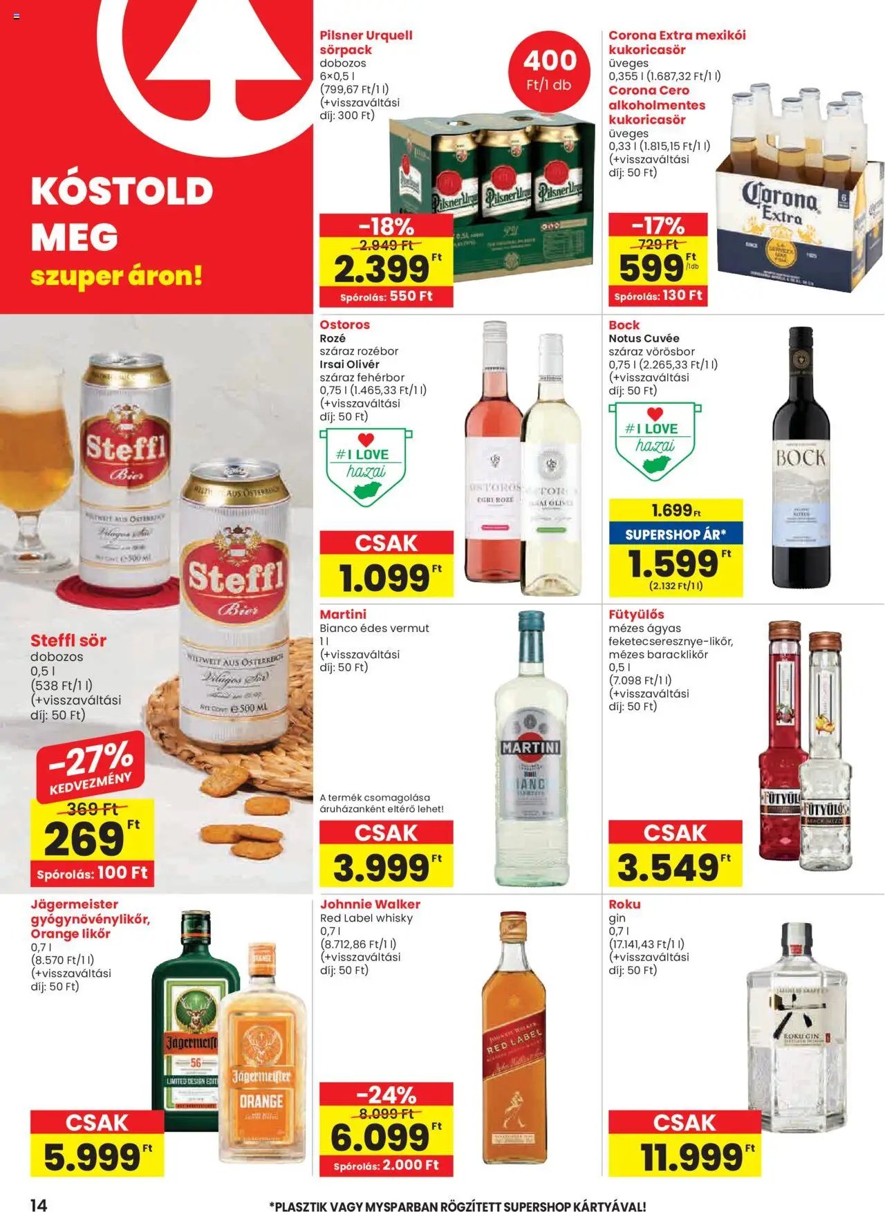 Spar újság 2025.10.24. Akciós újság Spar (2025-10-24 - 2025-10-29)
