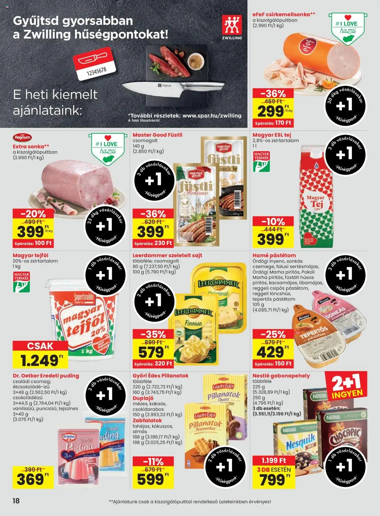 Spar újság 2025.10.24. Akciós újság Spar (2025-10-24 - 2025-10-29)