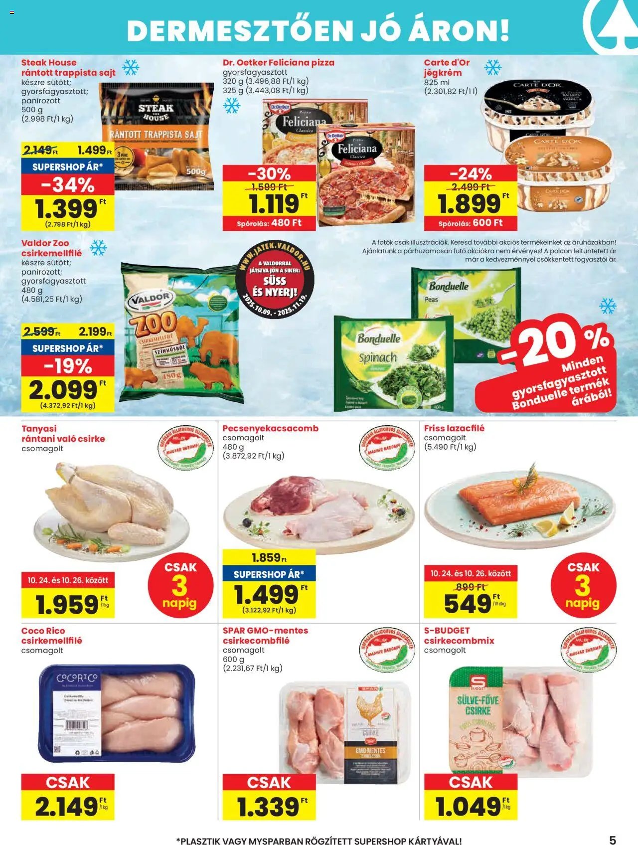 Spar újság 2025.10.24. Akciós újság Spar (2025-10-24 - 2025-10-29)