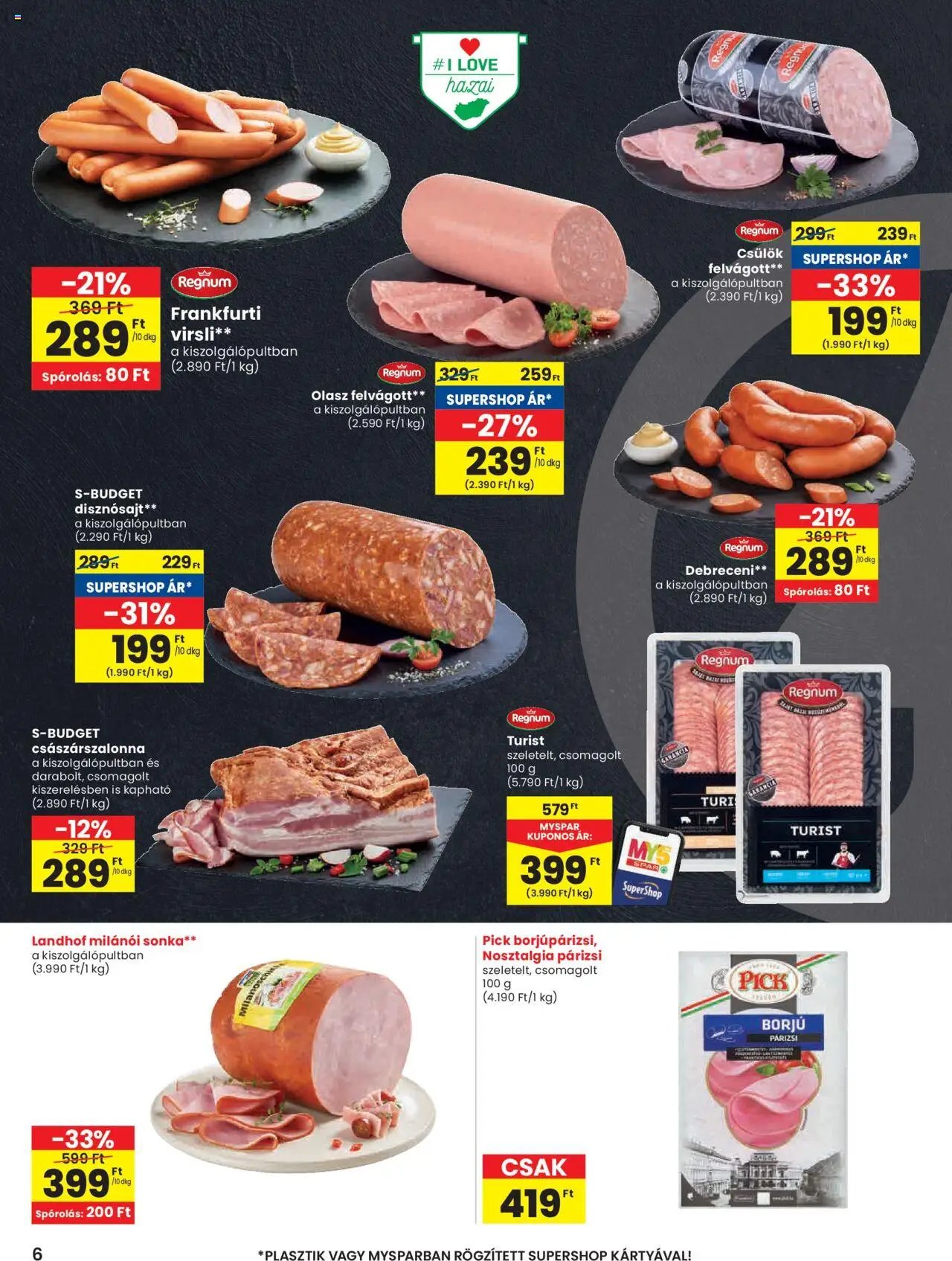 Spar újság 2025.10.24. Akciós újság Spar (2025-10-24 - 2025-10-29)