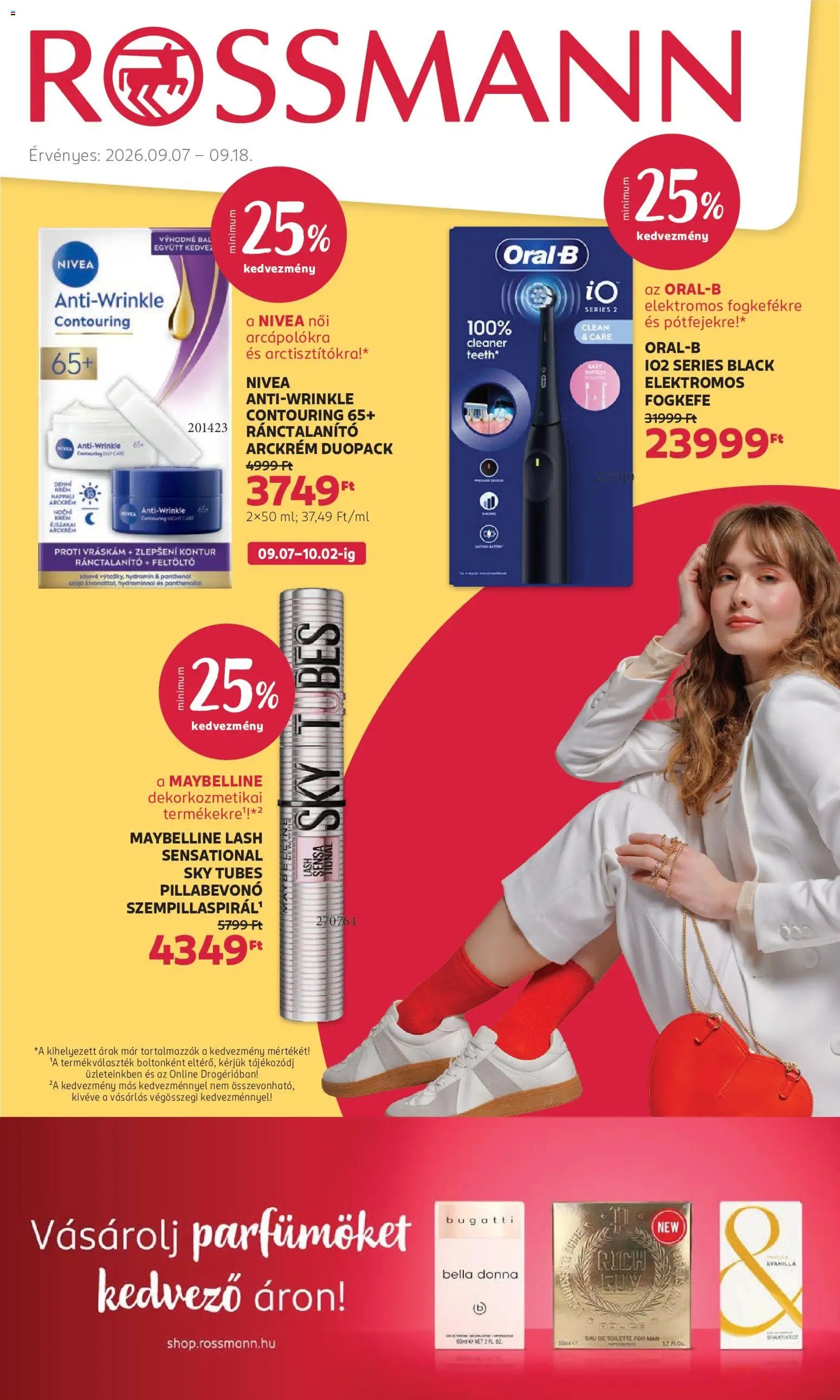 Rossmann újság 2026.09.07. Rossmann akciós újság