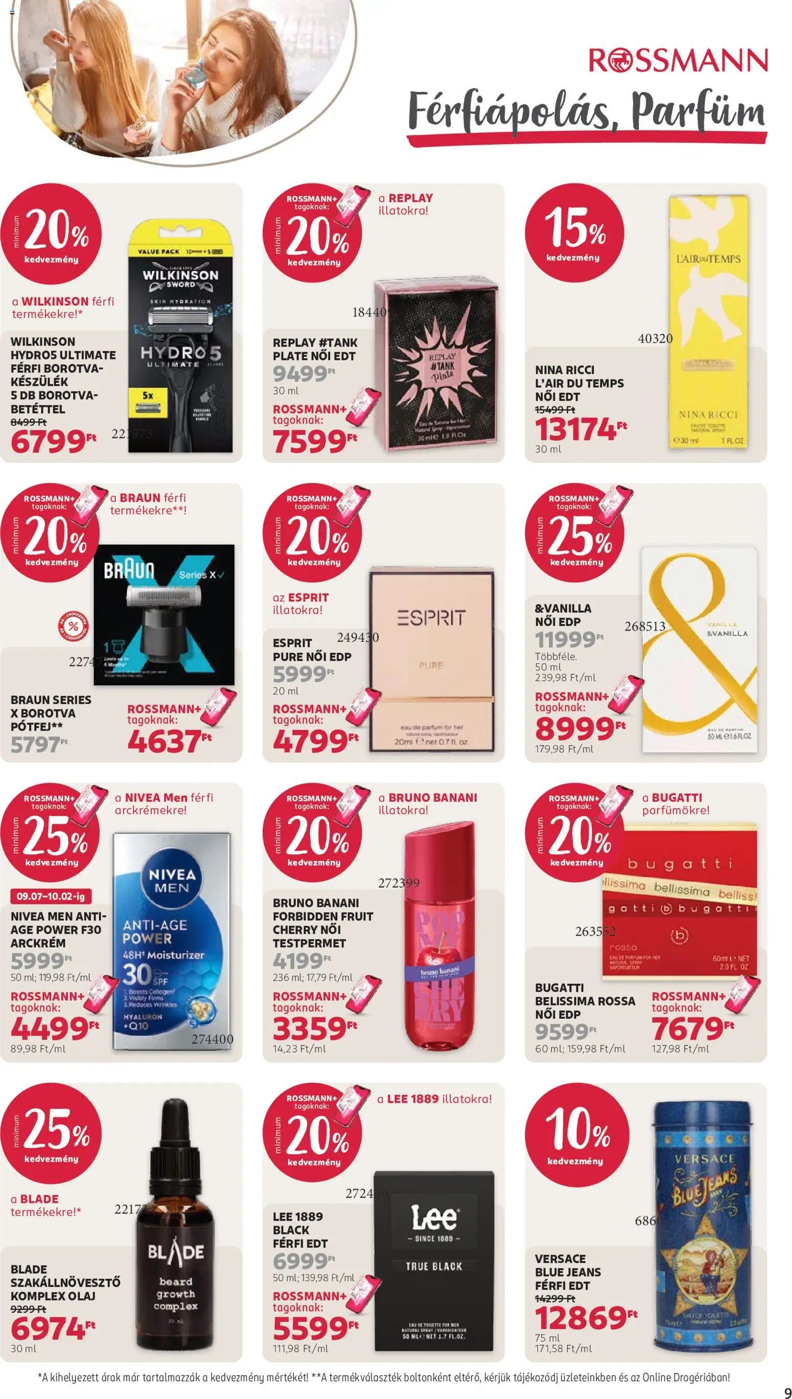 Rossmann újság 2026.09.07. Rossmann akciós újság