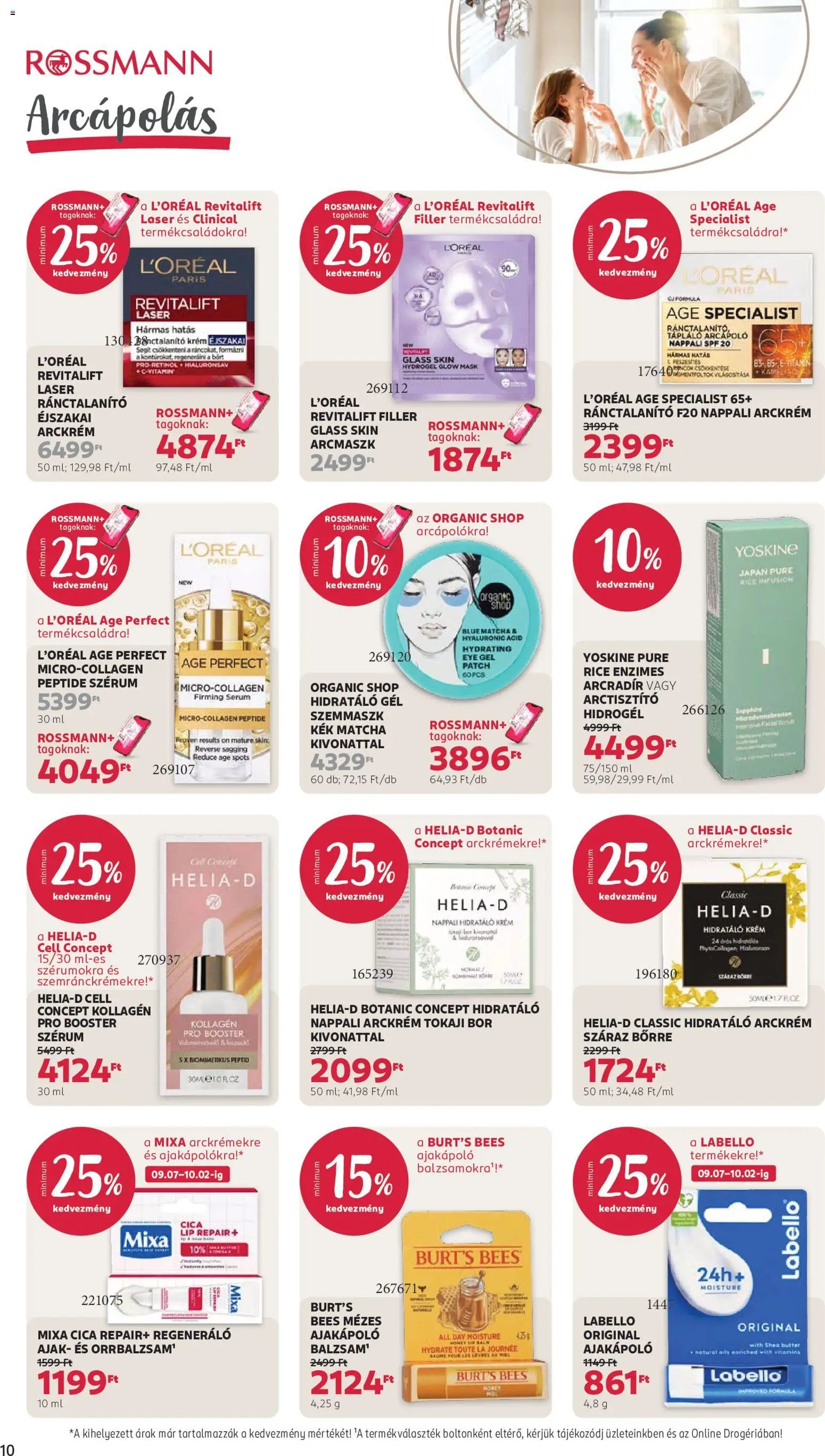 Rossmann újság 2026.09.07. Rossmann akciós újság