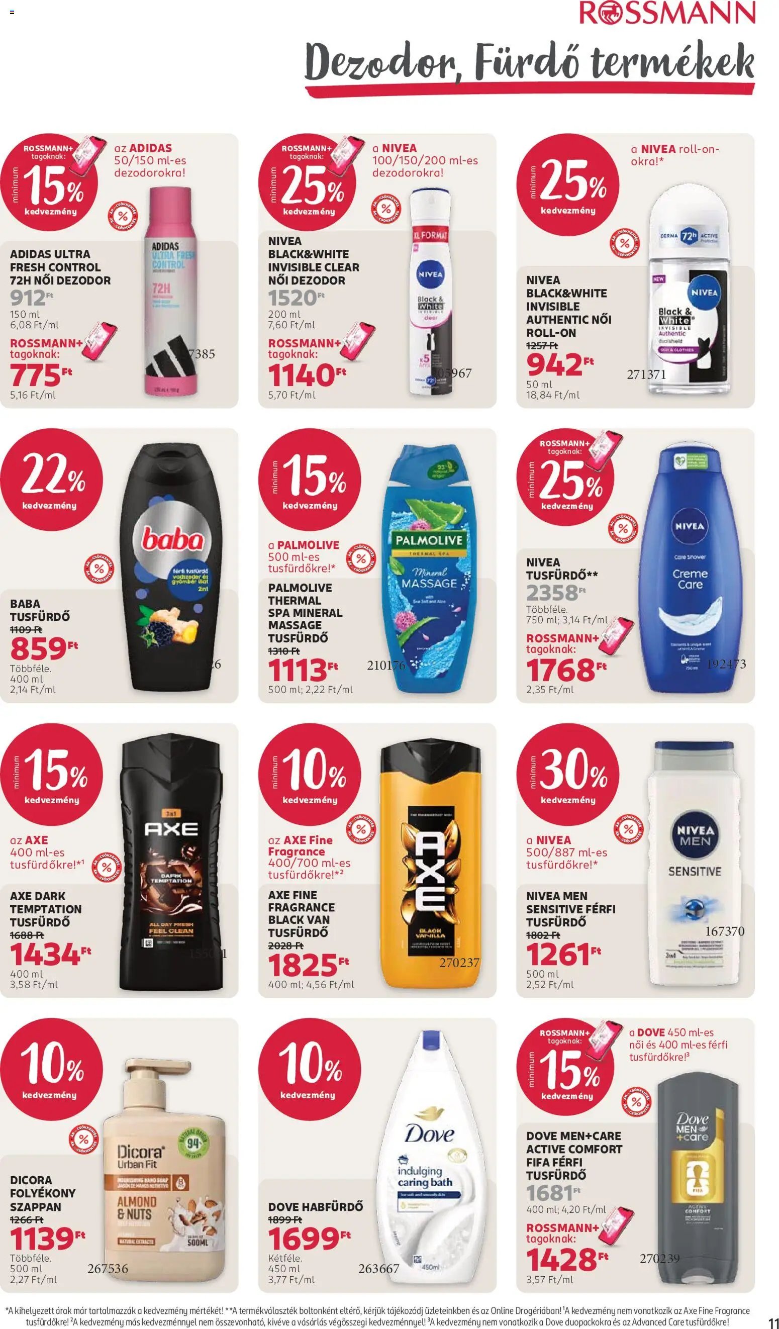 Rossmann újság 2026.09.07. Rossmann akciós újság